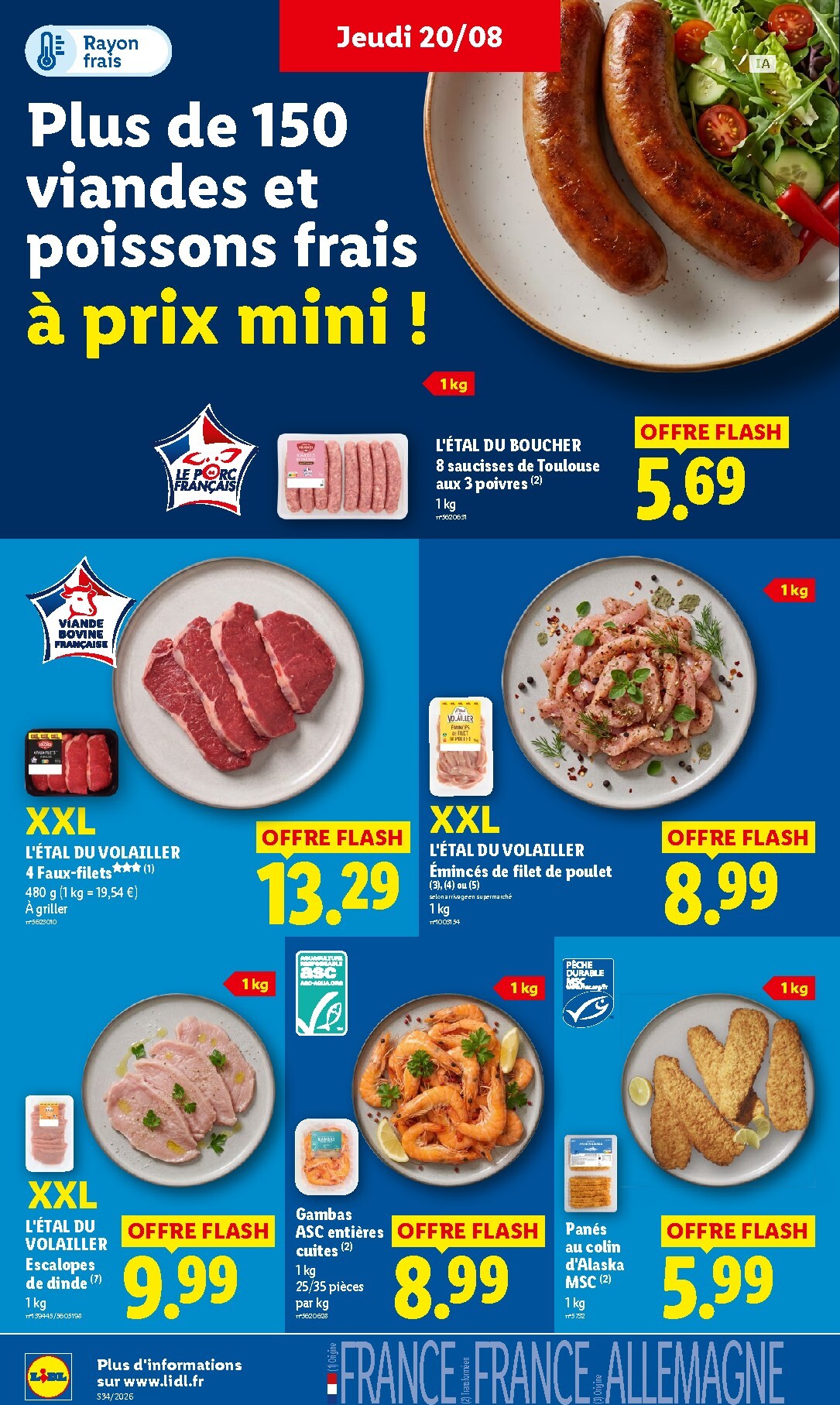 lidl - Flyer Lidl pour la semaine prochaine du de jeudi 20/08/2026 au du mercredi 26/08/2026 - page: 10