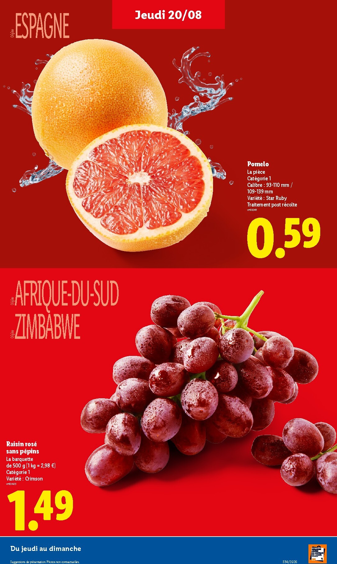 lidl - Flyer Lidl pour la semaine prochaine du de jeudi 20/08/2026 au du mercredi 26/08/2026 - page: 5