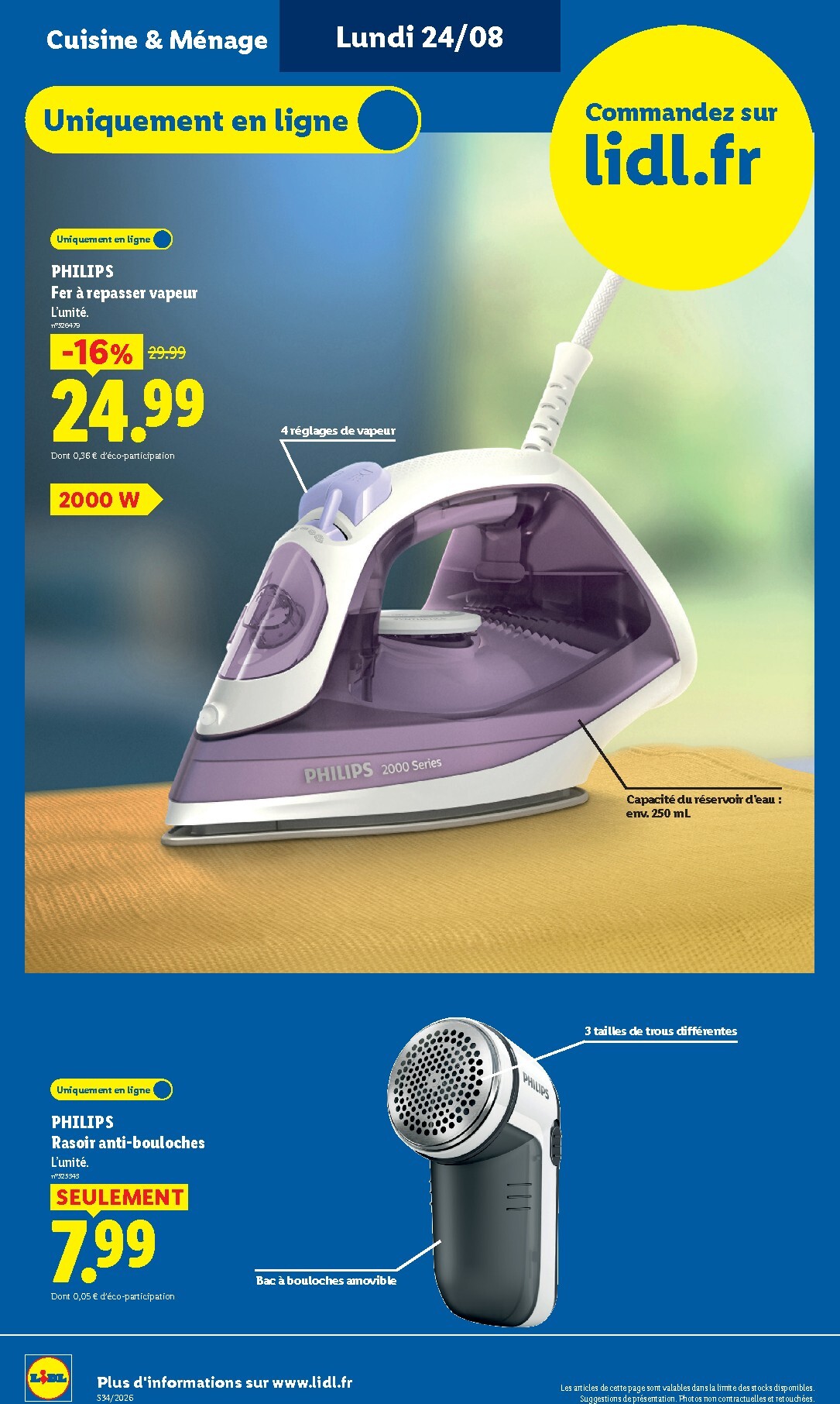 lidl - Flyer Lidl pour la semaine prochaine du de jeudi 20/08/2026 au du mercredi 26/08/2026 - page: 46