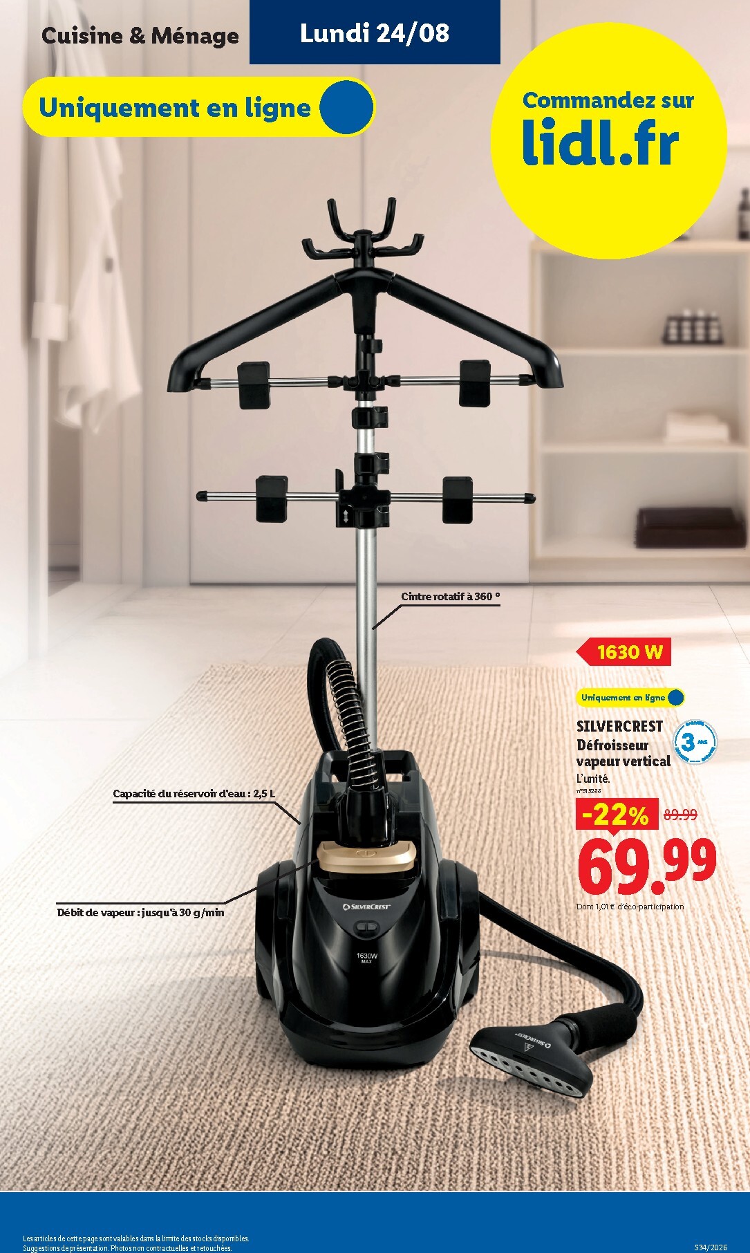 lidl - Flyer Lidl pour la semaine prochaine du de jeudi 20/08/2026 au du mercredi 26/08/2026 - page: 9