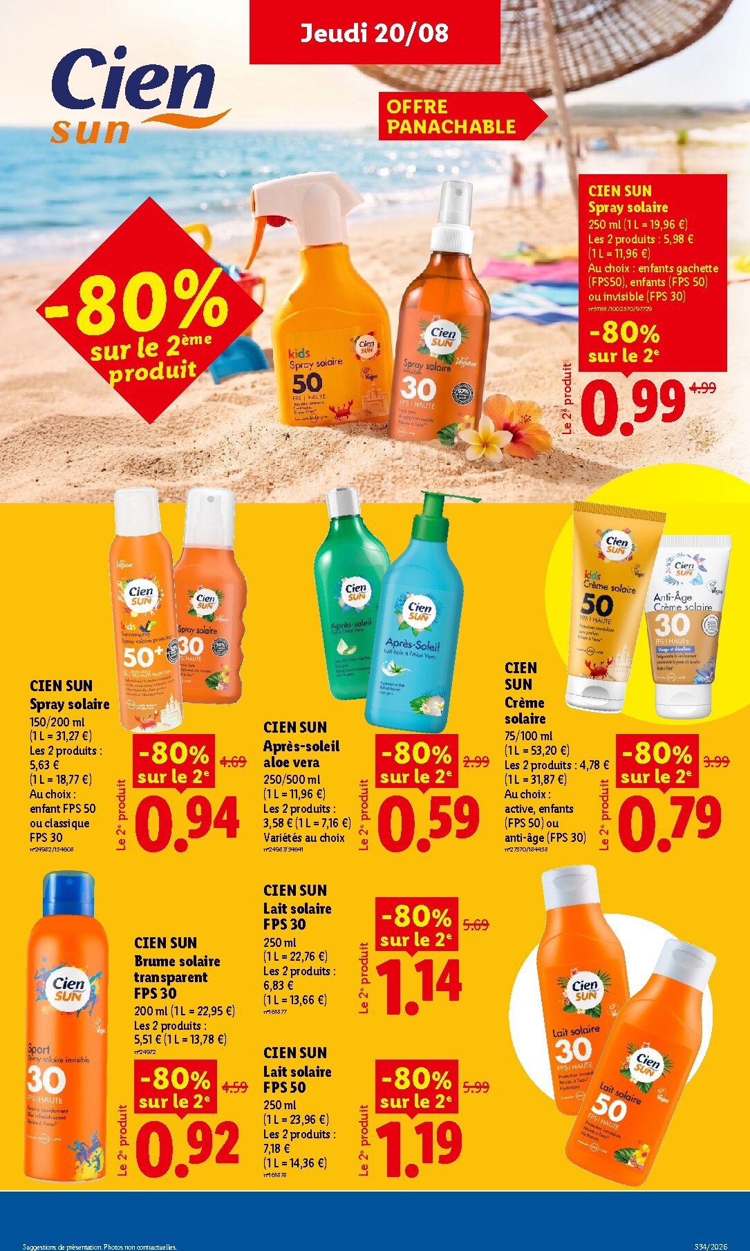 lidl - Flyer Lidl pour la semaine prochaine du de jeudi 20/08/2026 au du mercredi 26/08/2026 - page: 27