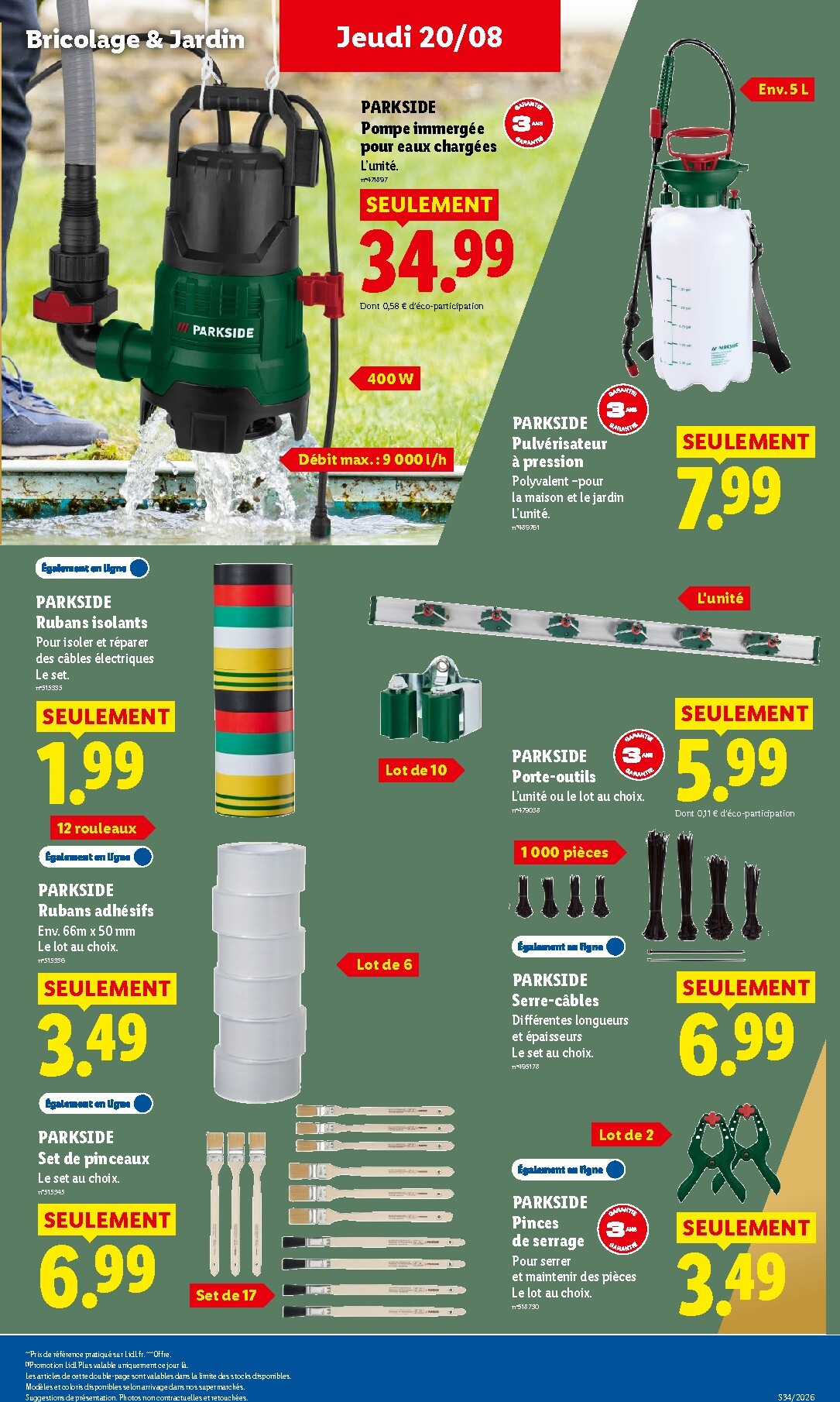 lidl - Flyer Lidl pour la semaine prochaine du de jeudi 20/08/2026 au du mercredi 26/08/2026 - page: 39