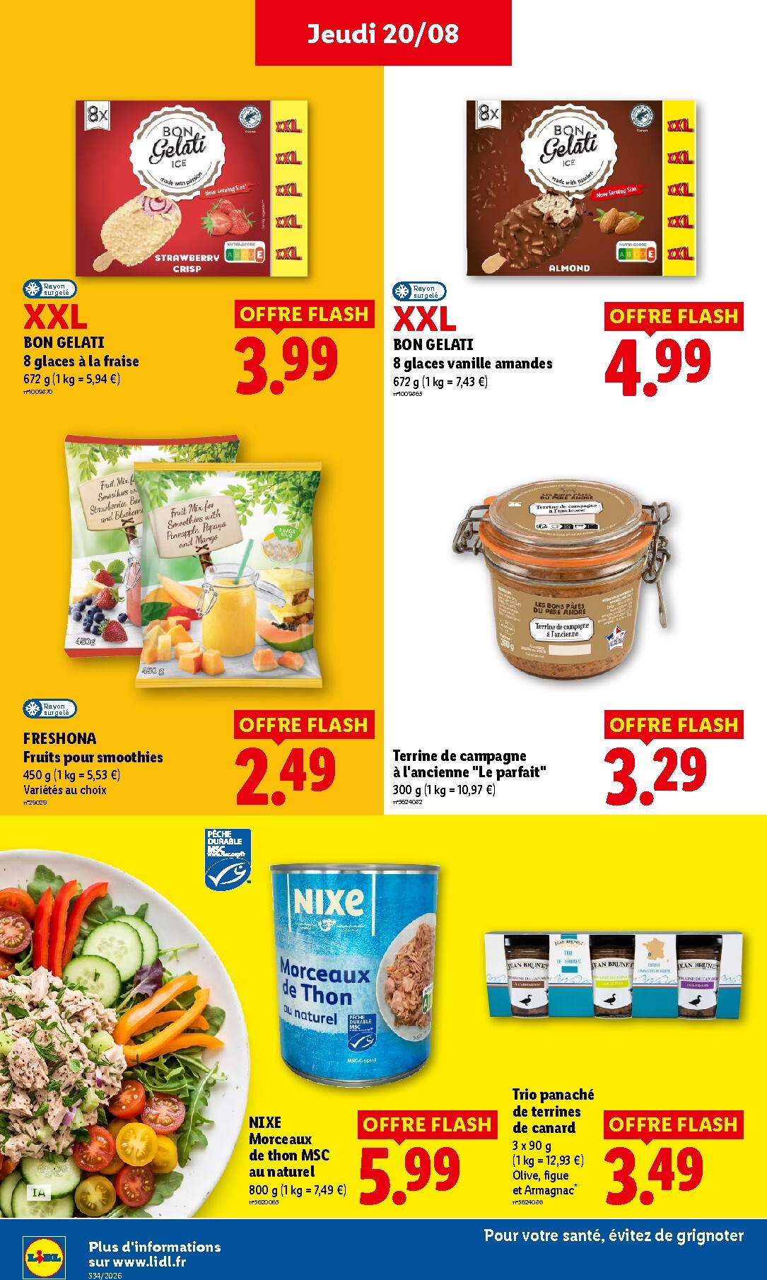 lidl - Flyer Lidl pour la semaine prochaine du de jeudi 20/08/2026 au du mercredi 26/08/2026 - page: 24