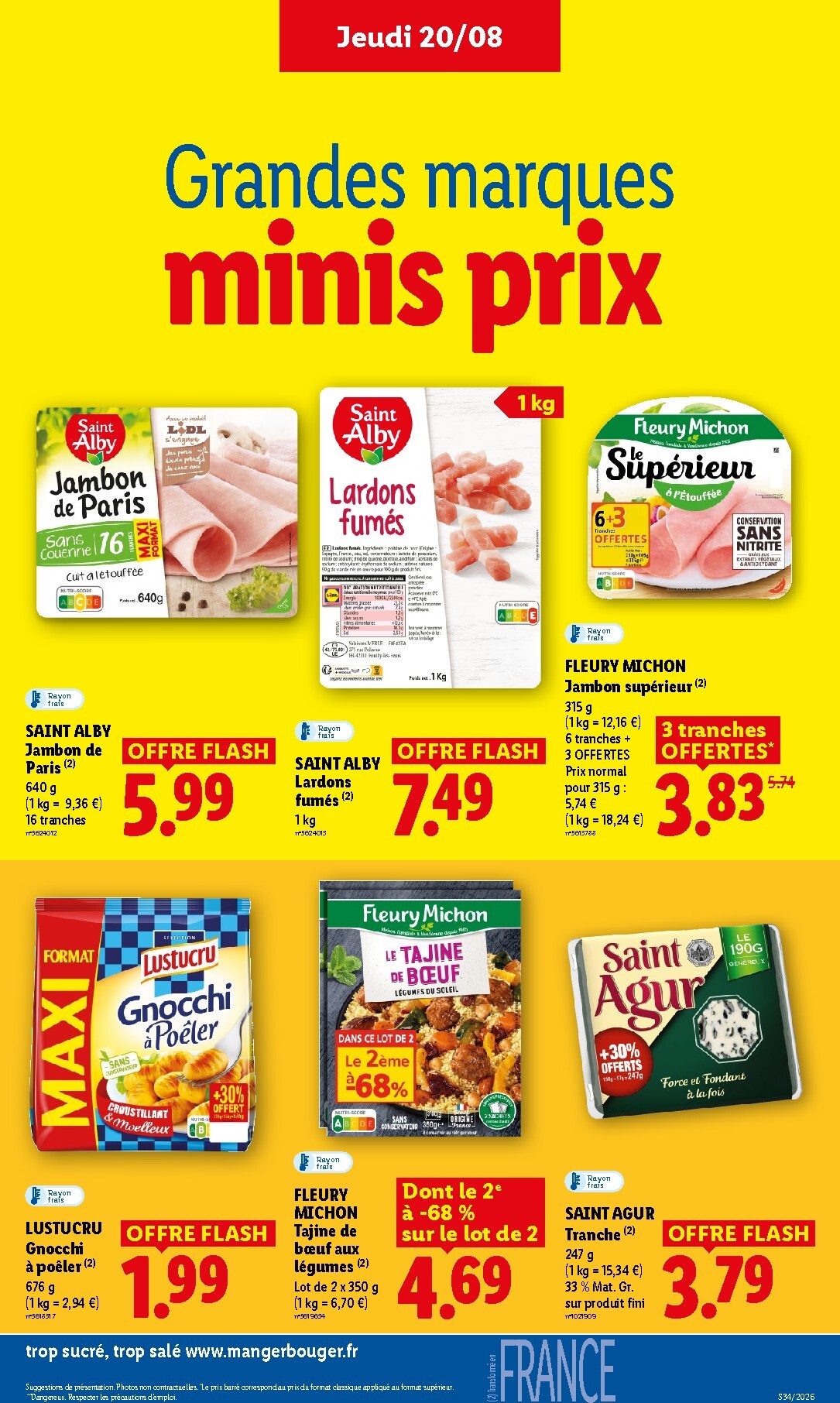 lidl - Flyer Lidl pour la semaine prochaine du de jeudi 20/08/2026 au du mercredi 26/08/2026 - page: 17