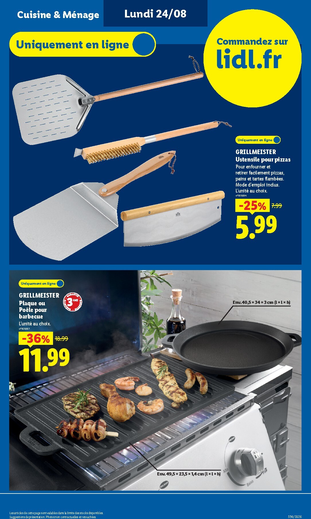 lidl - Flyer Lidl pour la semaine prochaine du de jeudi 20/08/2026 au du mercredi 26/08/2026 - page: 47