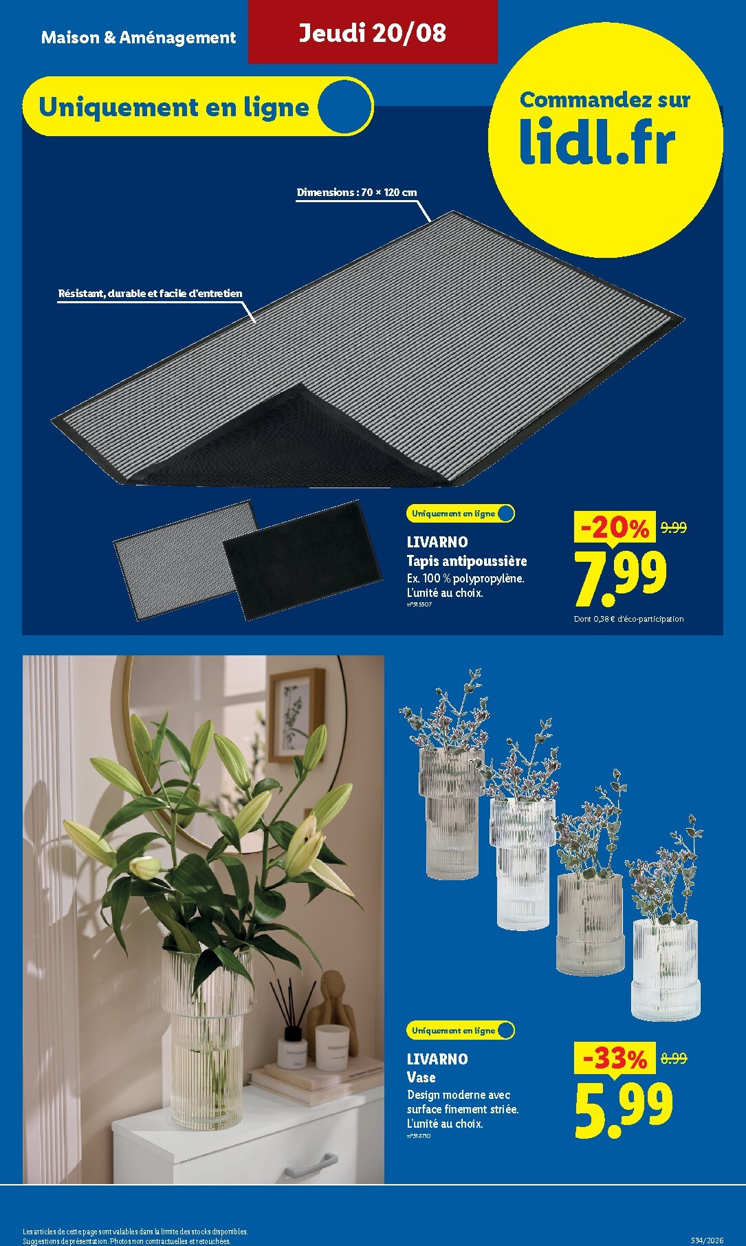 lidl - Flyer Lidl pour la semaine prochaine du de jeudi 20/08/2026 au du mercredi 26/08/2026 - page: 7