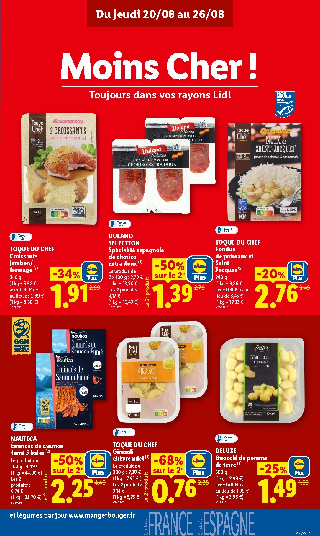 lidl - Flyer Lidl pour la semaine prochaine du de jeudi 20/08/2026 au du mercredi 26/08/2026 - page: 13