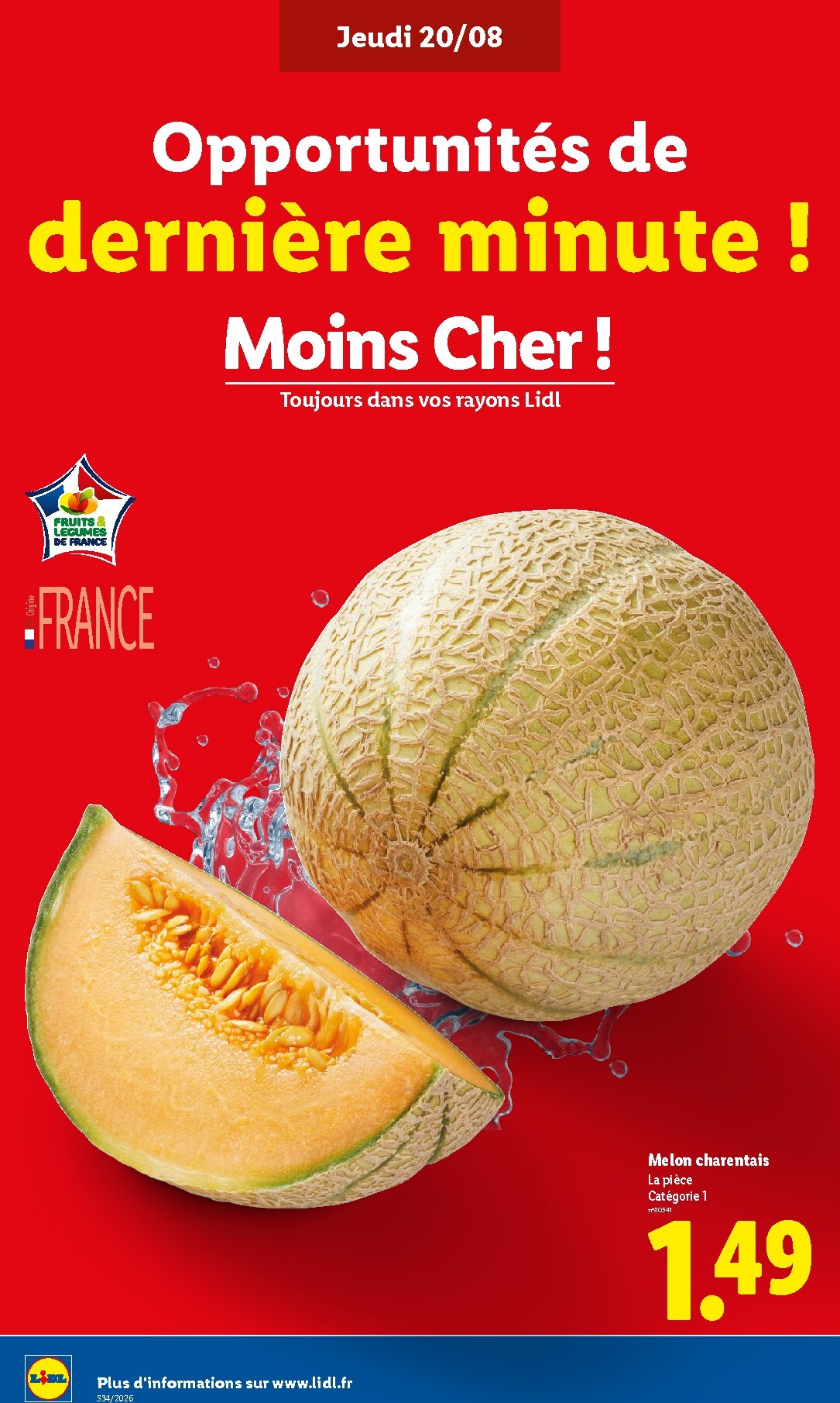 lidl - Flyer Lidl pour la semaine prochaine du de jeudi 20/08/2026 au du mercredi 26/08/2026 - page: 4