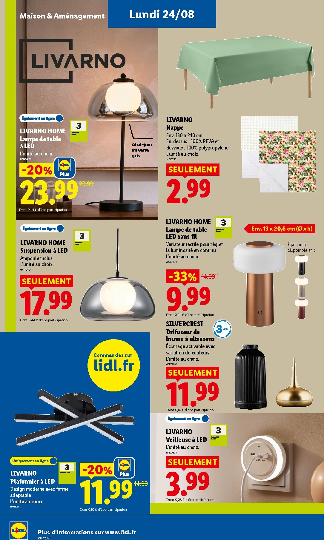 lidl - Flyer Lidl pour la semaine prochaine du de jeudi 20/08/2026 au du mercredi 26/08/2026 - page: 50
