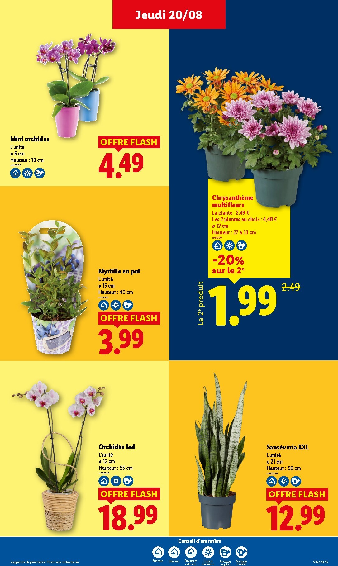 lidl - Flyer Lidl pour la semaine prochaine du de jeudi 20/08/2026 au du mercredi 26/08/2026 - page: 29