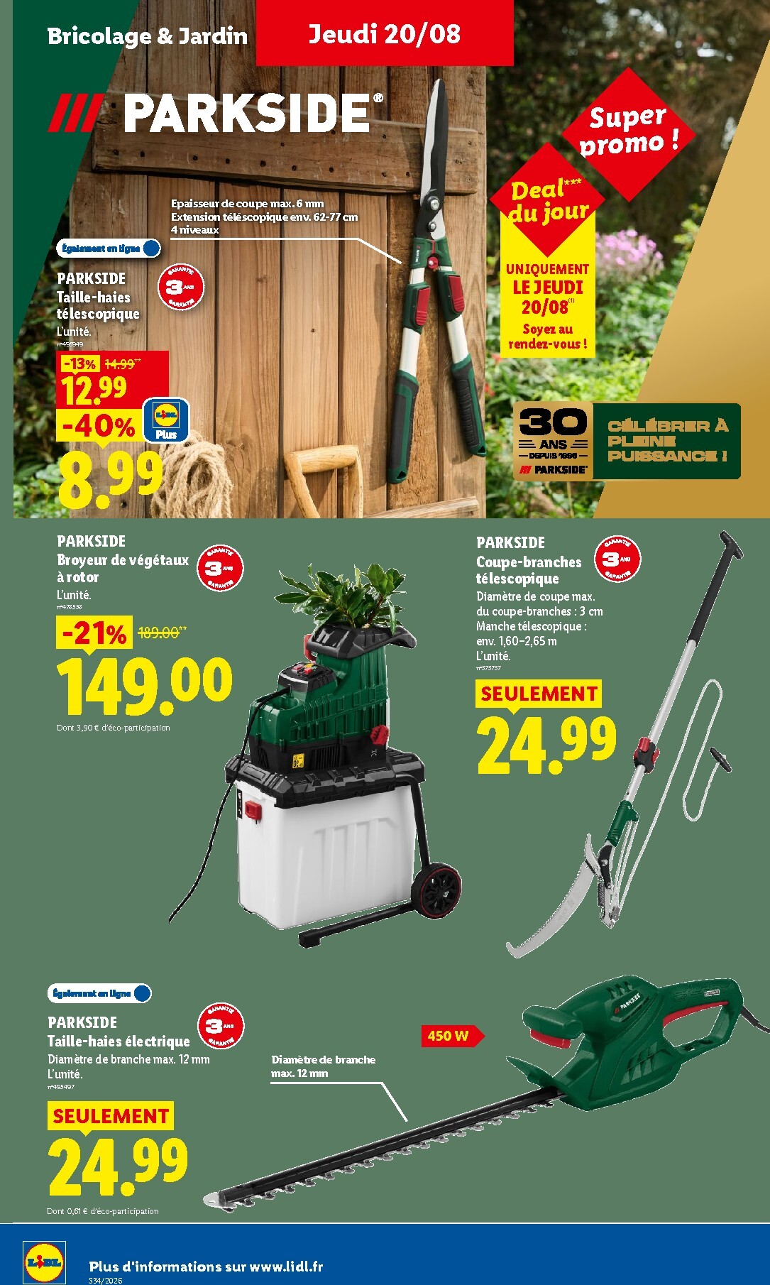 lidl - Flyer Lidl pour la semaine prochaine du de jeudi 20/08/2026 au du mercredi 26/08/2026 - page: 36
