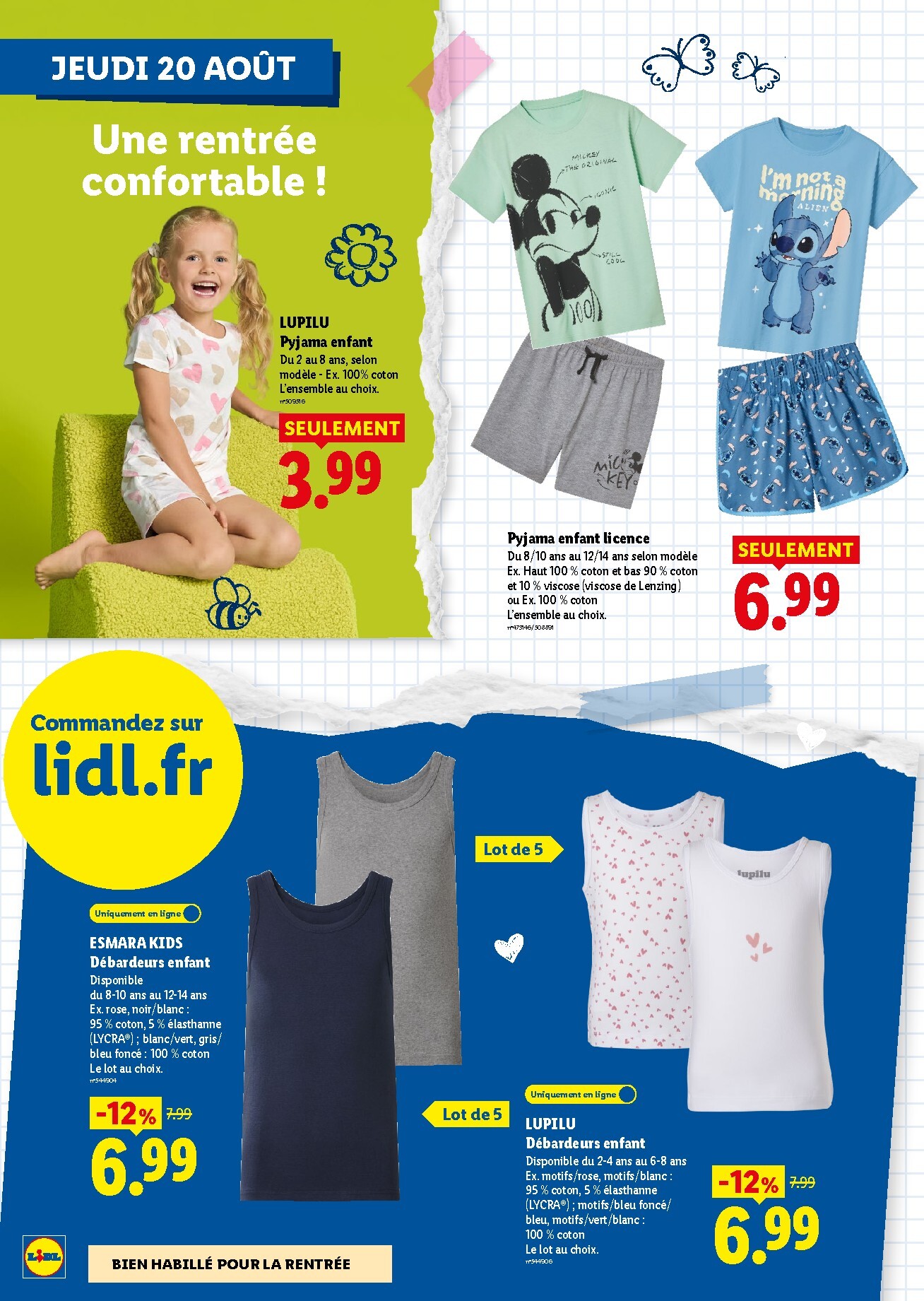 lidl - Flyer Lidl - Préparez la rentrée pour la semaine prochaine du de jeudi 13/08/2026 au de jeudi 20/08/2026 - page: 24