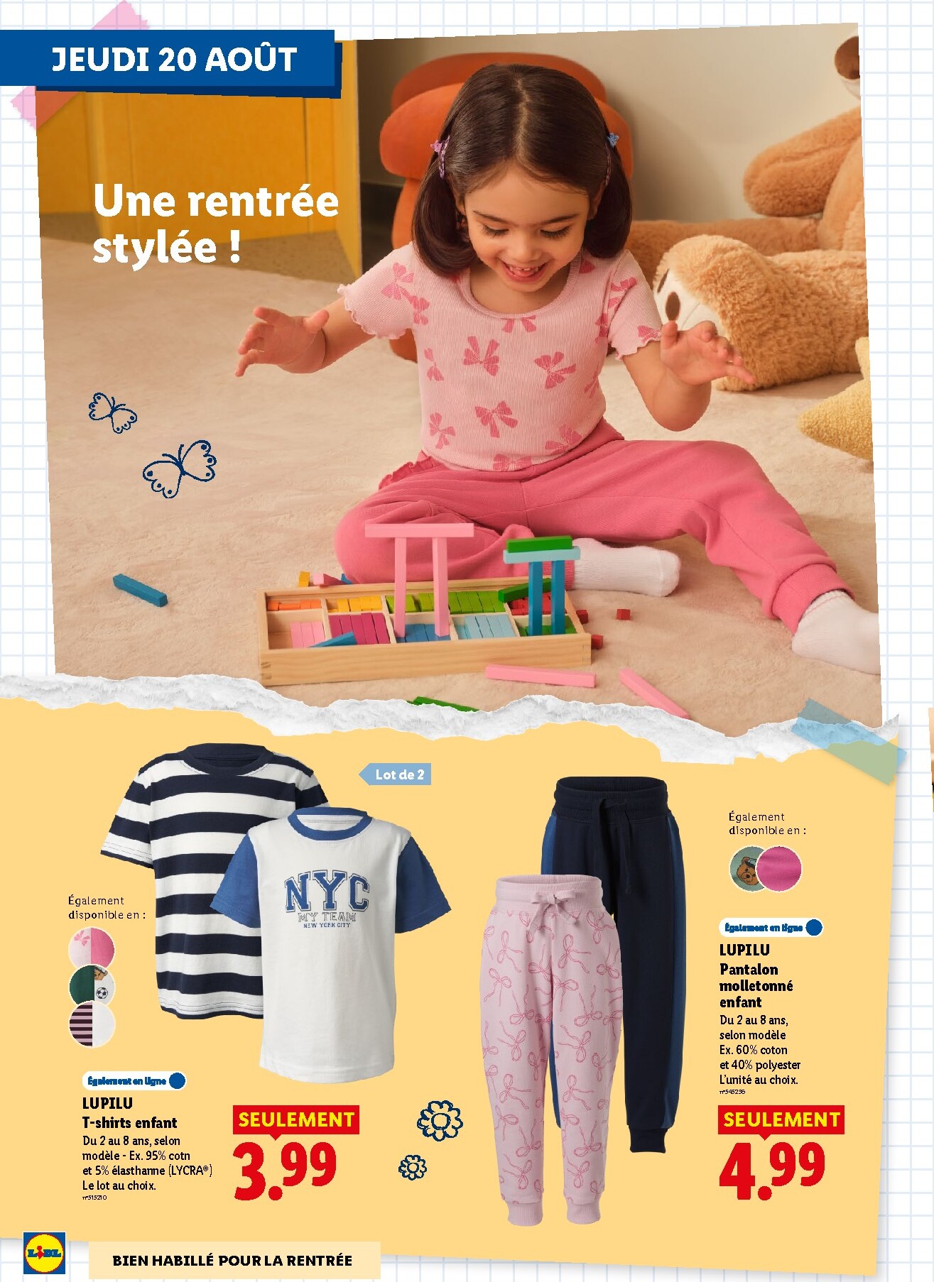 lidl - Flyer Lidl - Préparez la rentrée pour la semaine prochaine du de jeudi 13/08/2026 au de jeudi 20/08/2026 - page: 22