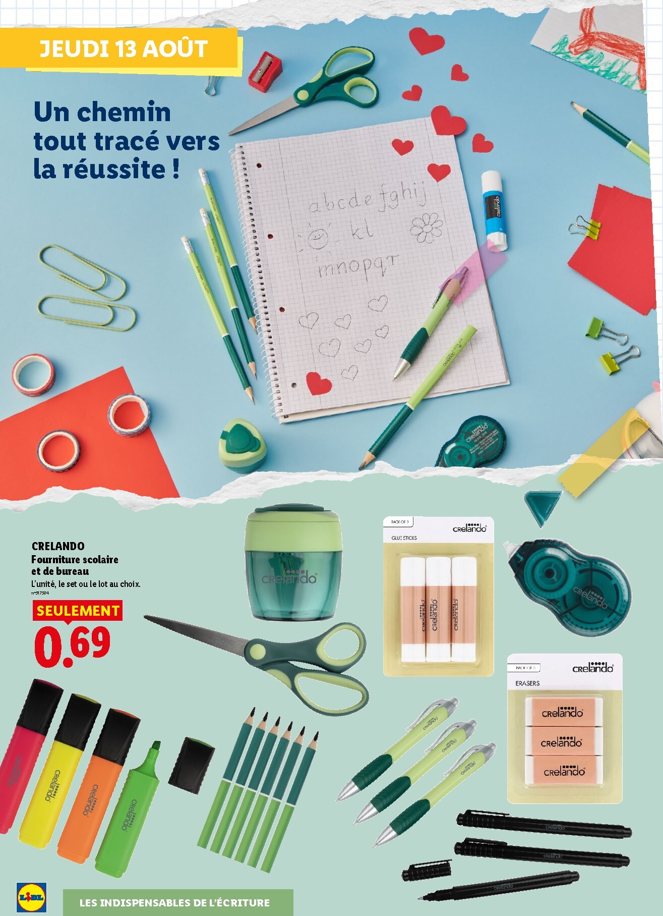 lidl - Flyer Lidl - Préparez la rentrée pour la semaine prochaine du de jeudi 13/08/2026 au de jeudi 20/08/2026 - page: 10