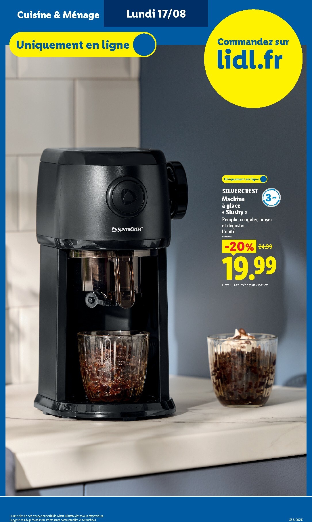 lidl - Current Lidl - Exclu Web leaflet valid from du lundi 17/08/2026 to de jeudi 20/08/2026 - page: 7