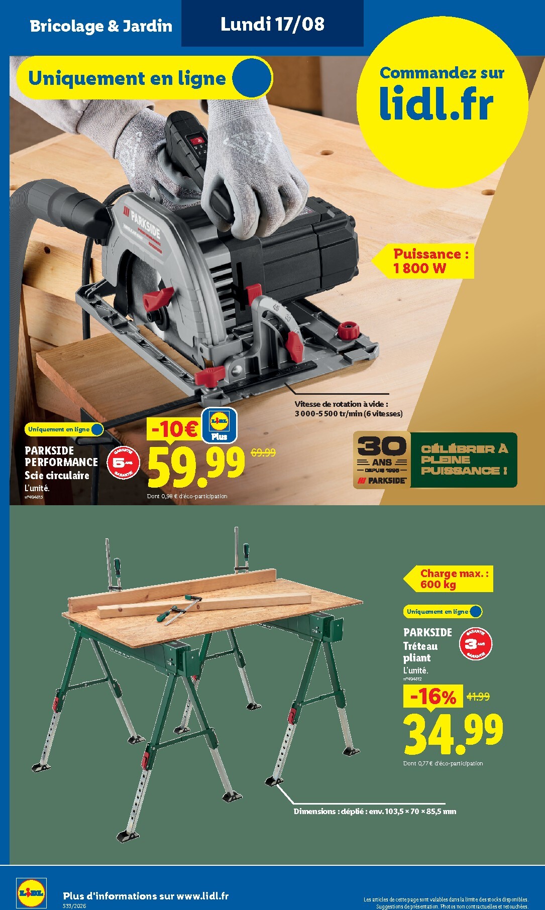 lidl - Current Lidl - Exclu Web leaflet valid from du lundi 17/08/2026 to de jeudi 20/08/2026 - page: 2