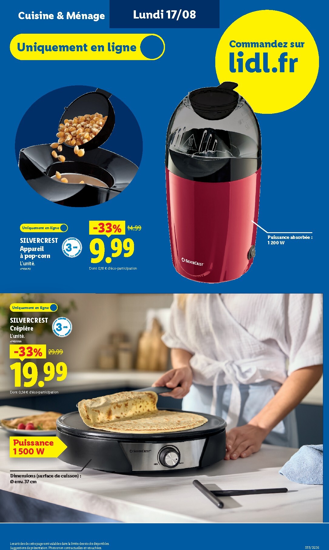 lidl - Current Lidl - Exclu Web leaflet valid from du lundi 17/08/2026 to de jeudi 20/08/2026 - page: 5