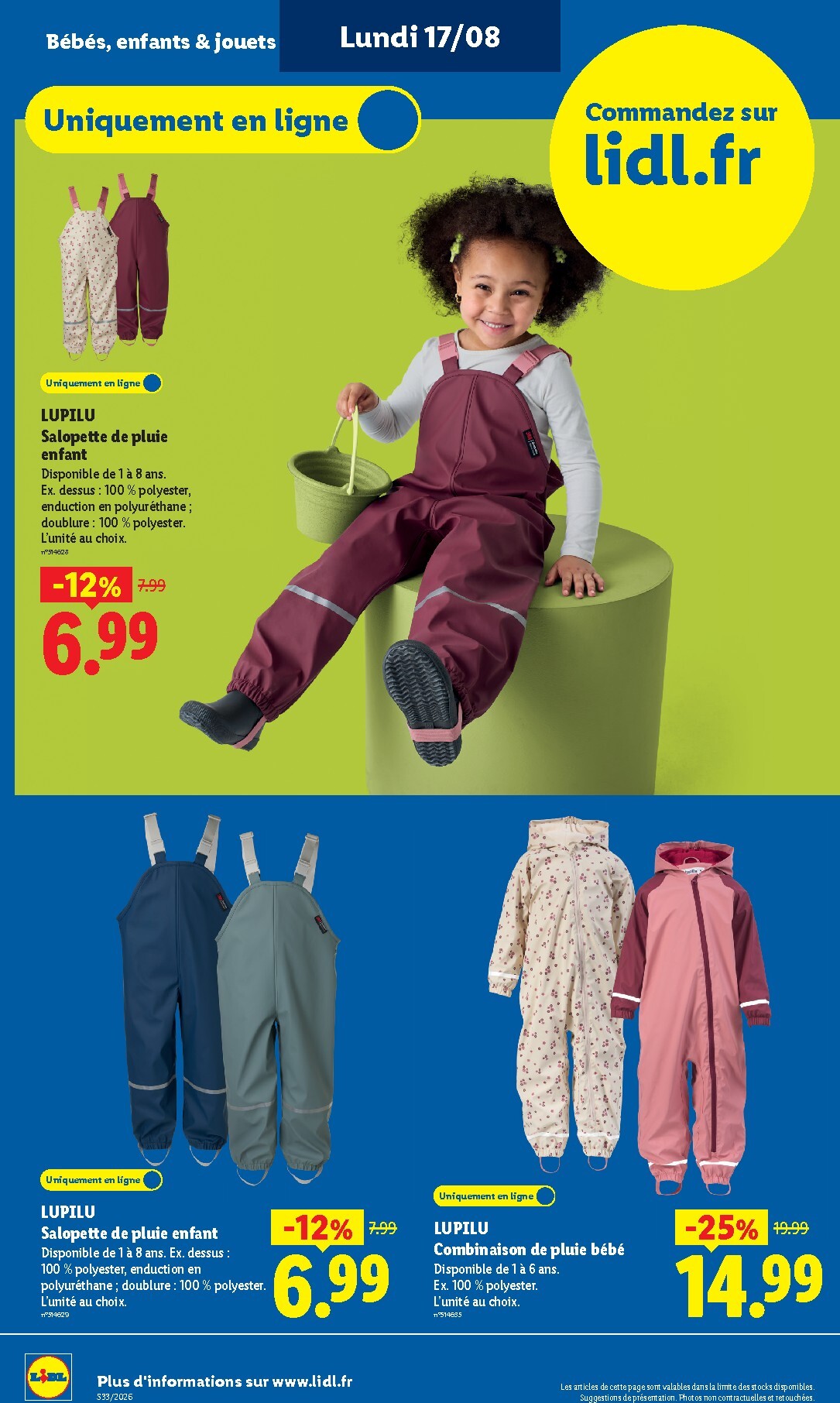 lidl - Current Lidl - Exclu Web leaflet valid from du lundi 17/08/2026 to de jeudi 20/08/2026 - page: 8