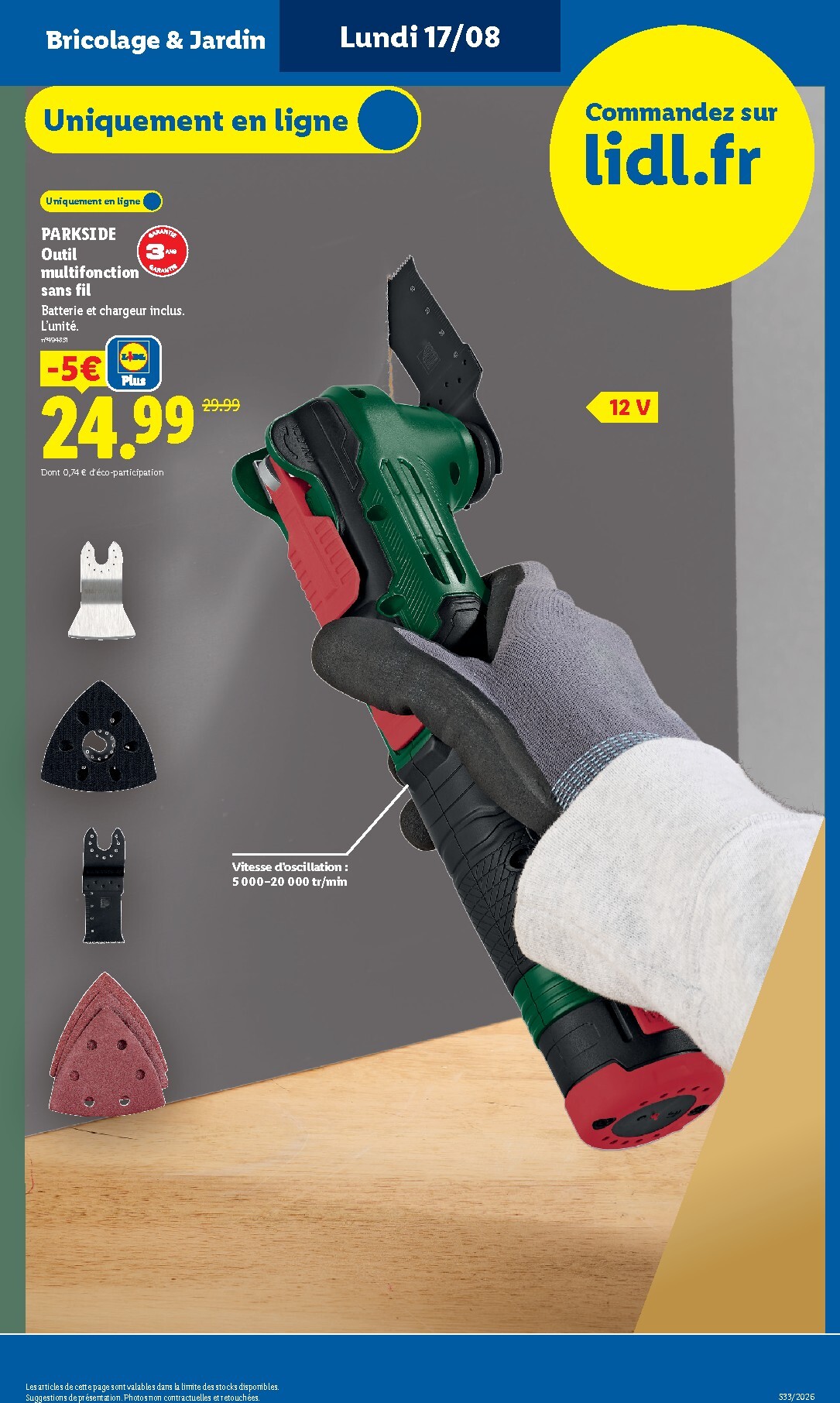 lidl - Current Lidl - Exclu Web leaflet valid from du lundi 17/08/2026 to de jeudi 20/08/2026 - page: 3