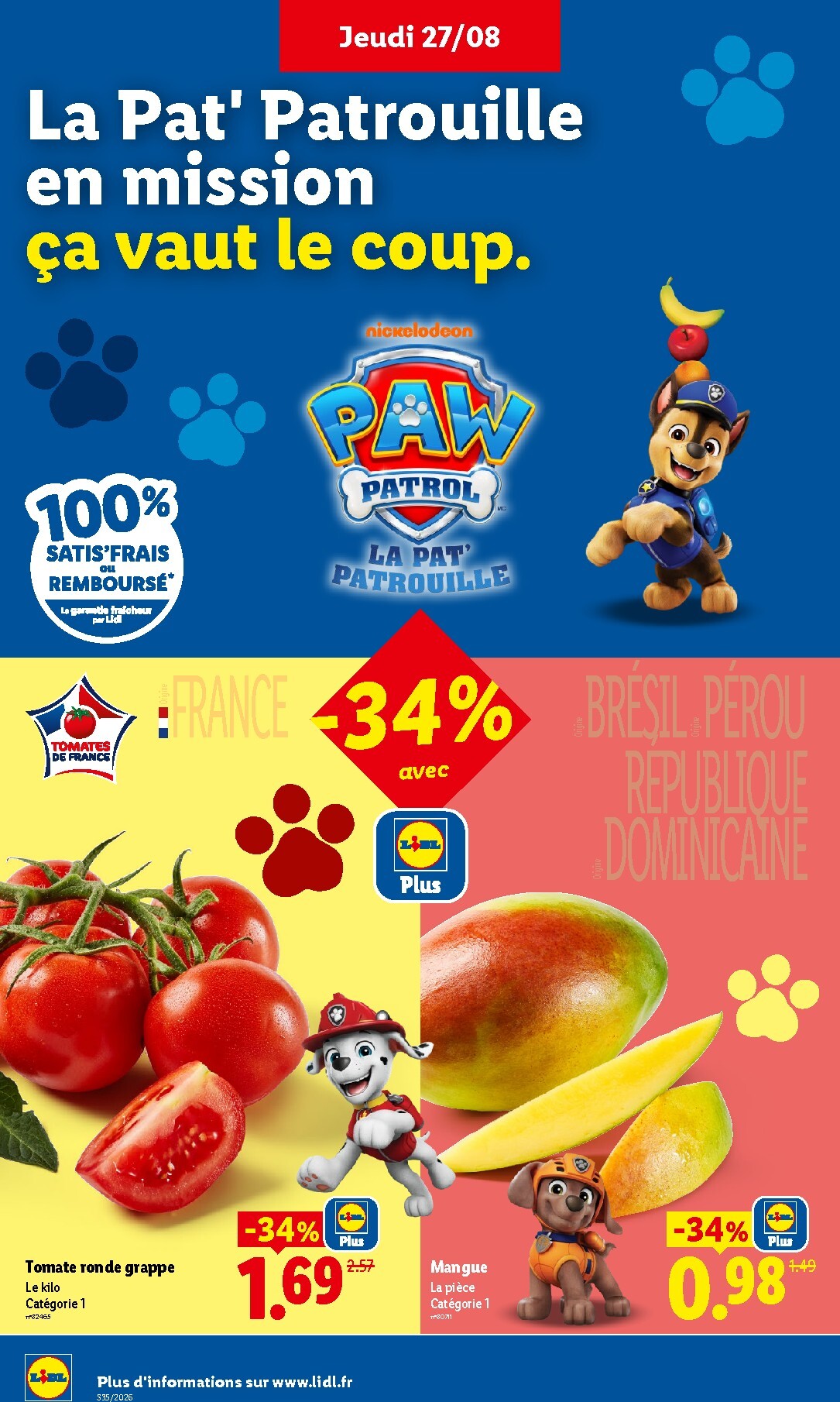 lidl - Flyer Lidl pour la semaine prochaine du de jeudi 27/08/2026 au du mercredi 02/09/2026 - page: 2