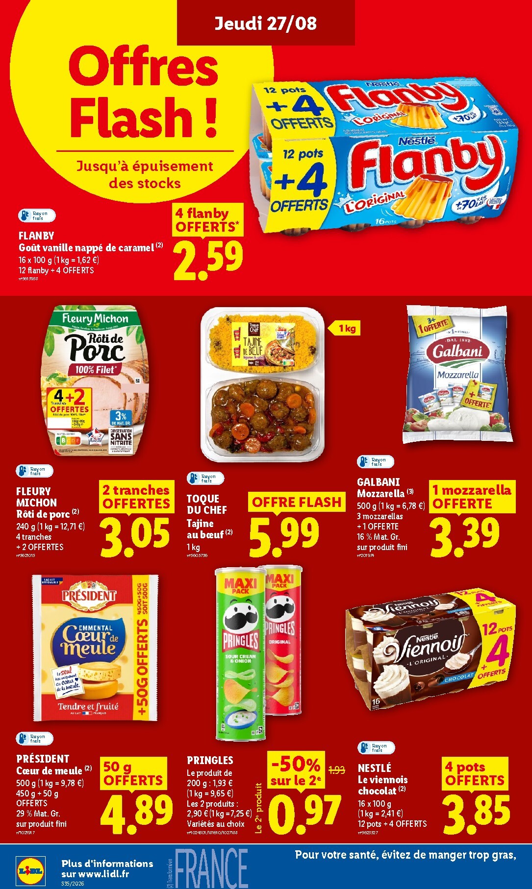 lidl - Flyer Lidl pour la semaine prochaine du de jeudi 27/08/2026 au du mercredi 02/09/2026 - page: 16
