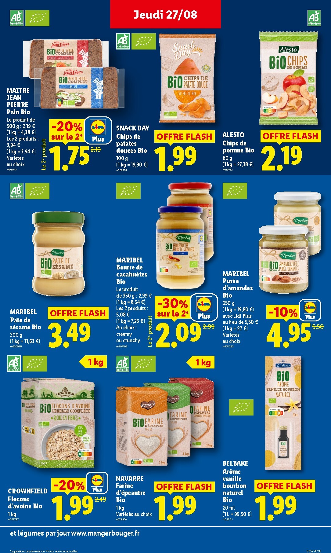 lidl - Flyer Lidl pour la semaine prochaine du de jeudi 27/08/2026 au du mercredi 02/09/2026 - page: 25