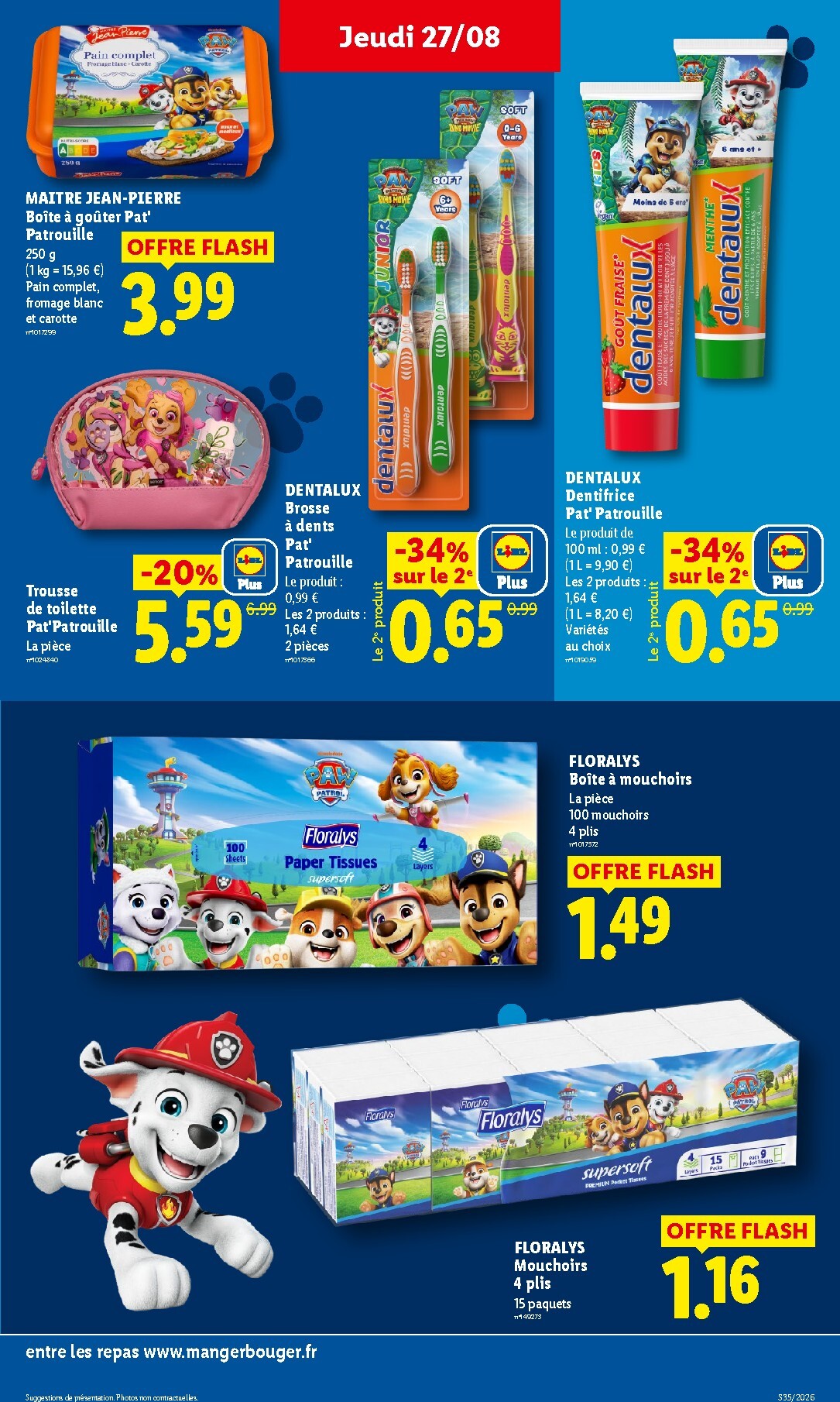 lidl - Flyer Lidl pour la semaine prochaine du de jeudi 27/08/2026 au du mercredi 02/09/2026 - page: 21