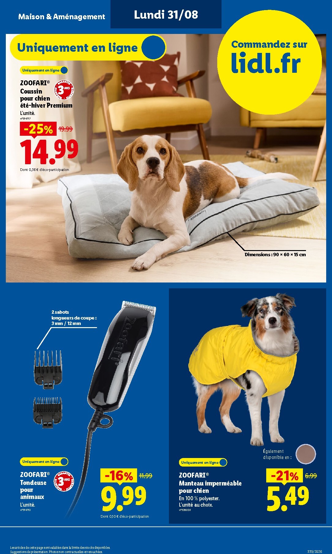 lidl - Flyer Lidl pour la semaine prochaine du de jeudi 27/08/2026 au du mercredi 02/09/2026 - page: 47
