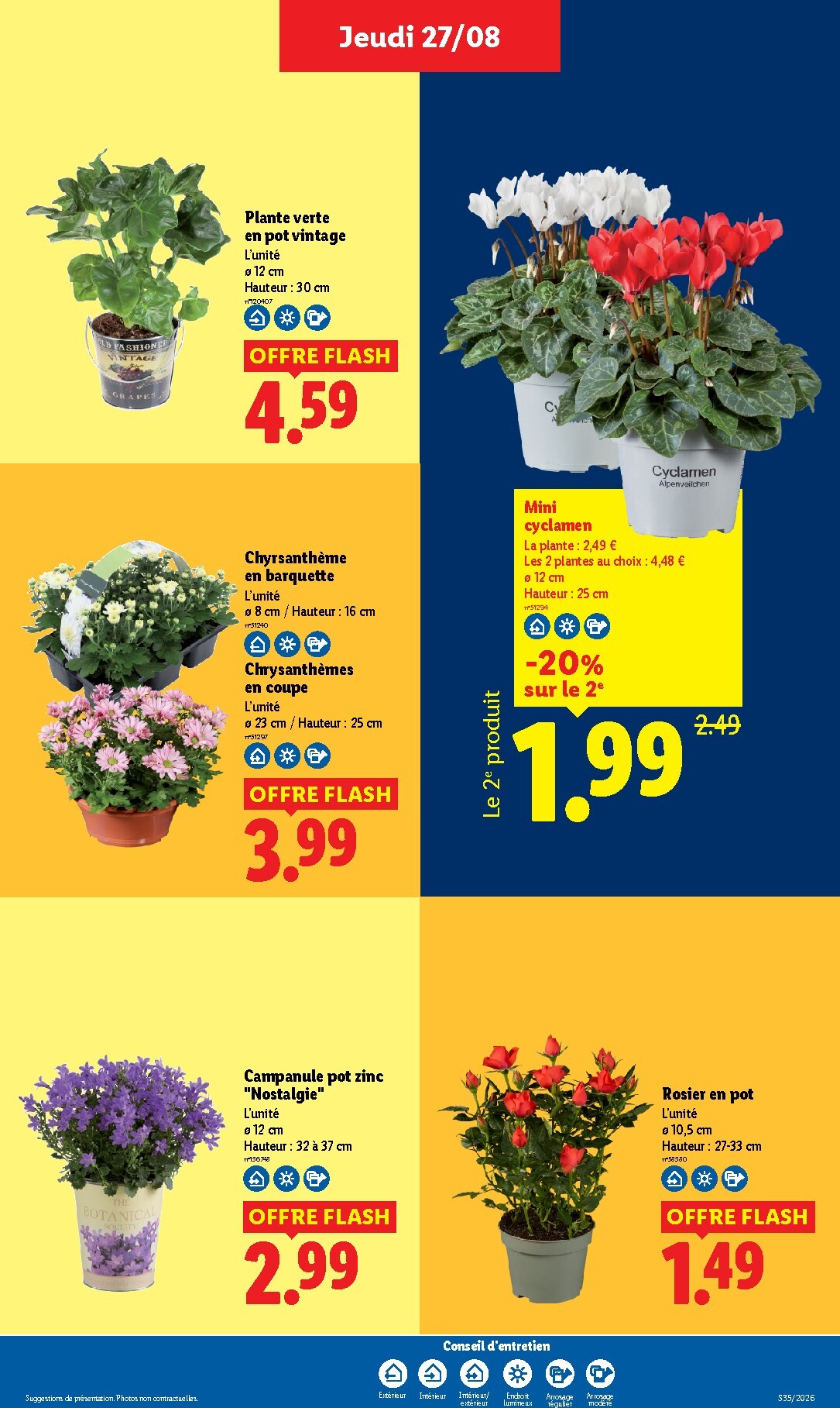 lidl - Flyer Lidl pour la semaine prochaine du de jeudi 27/08/2026 au du mercredi 02/09/2026 - page: 29