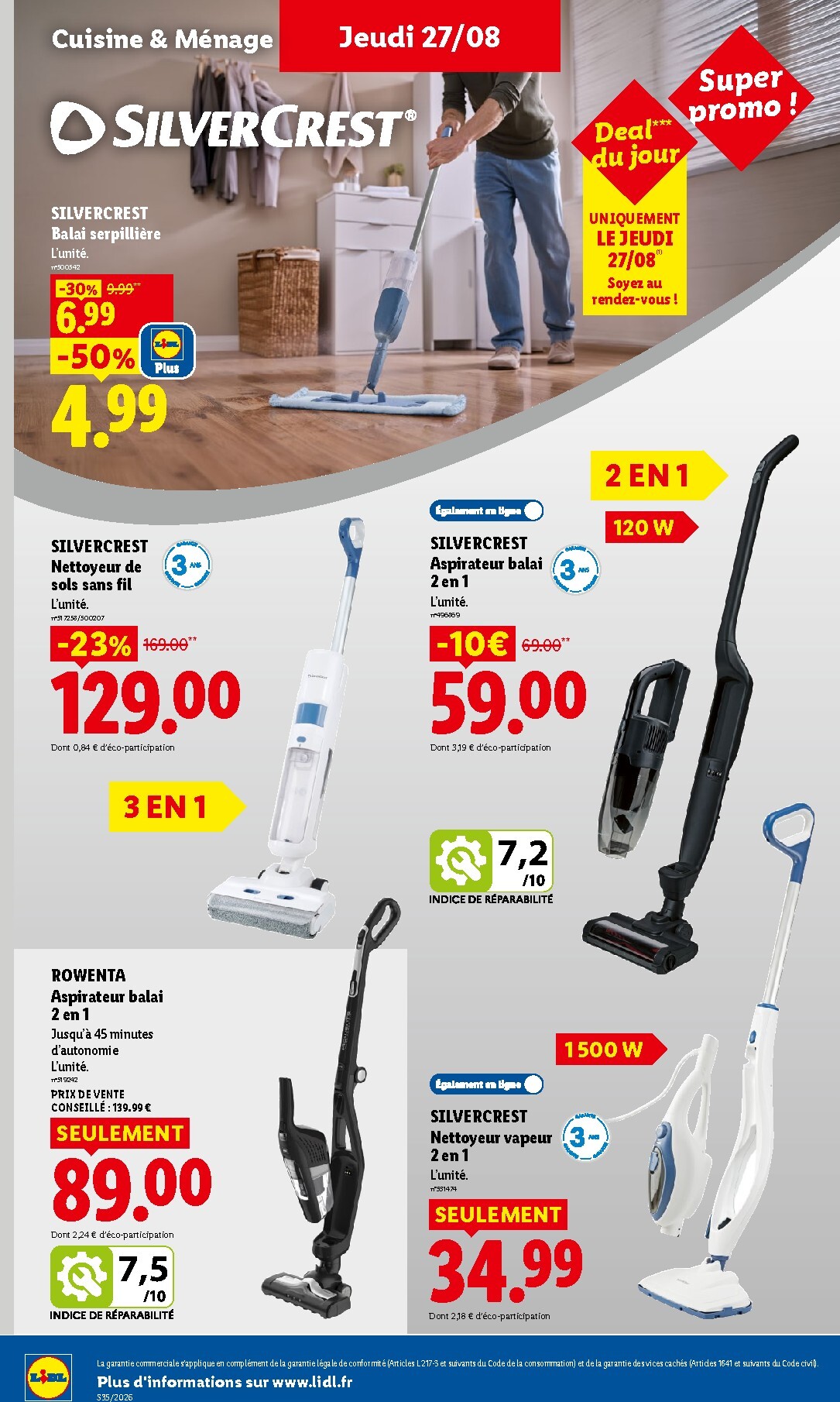lidl - Flyer Lidl pour la semaine prochaine du de jeudi 27/08/2026 au du mercredi 02/09/2026 - page: 36