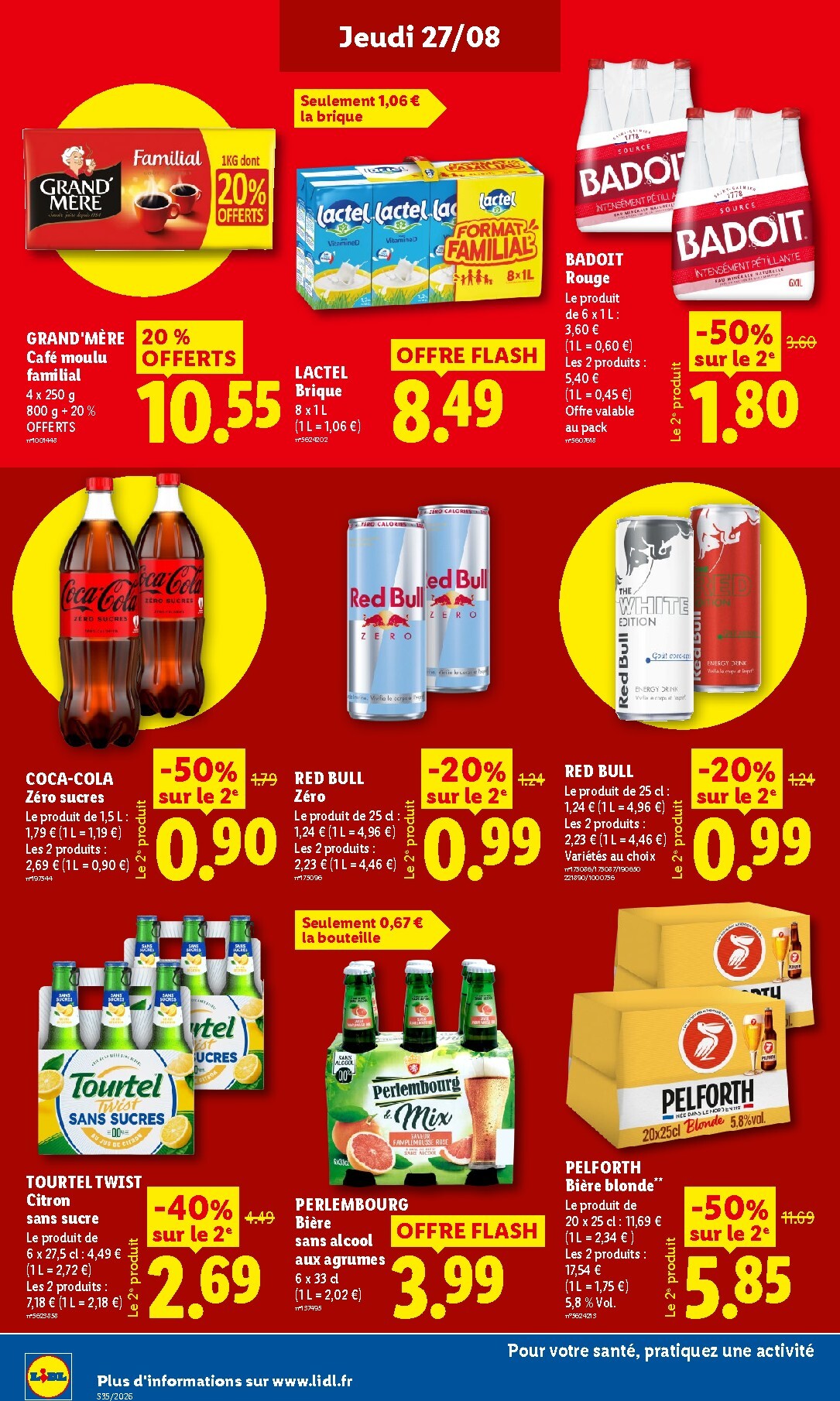 lidl - Flyer Lidl pour la semaine prochaine du de jeudi 27/08/2026 au du mercredi 02/09/2026 - page: 18