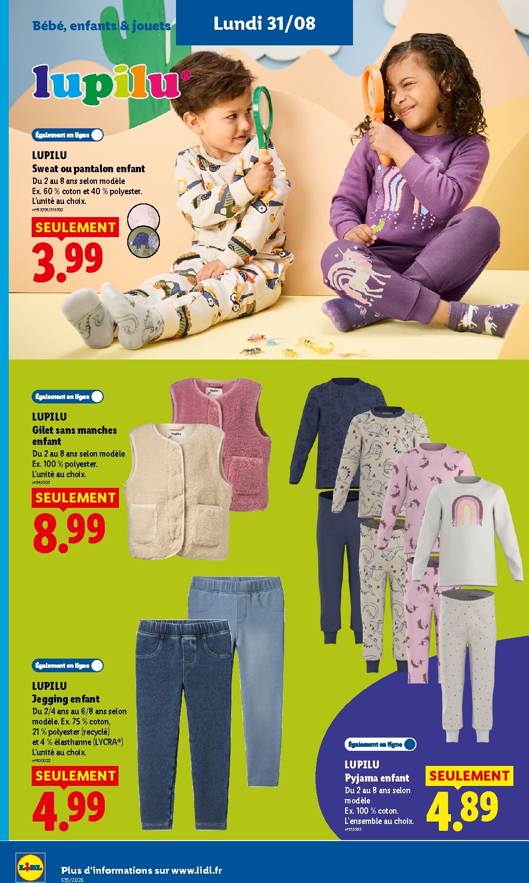 lidl - Flyer Lidl pour la semaine prochaine du de jeudi 27/08/2026 au du mercredi 02/09/2026 - page: 56