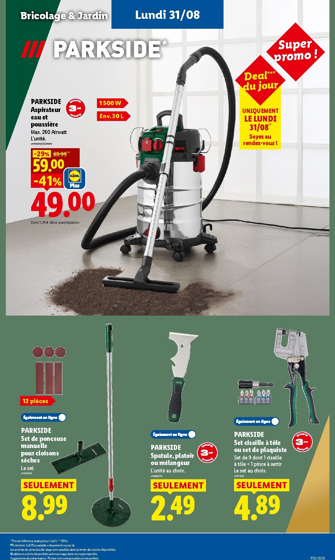 lidl - Flyer Lidl pour la semaine prochaine du de jeudi 27/08/2026 au du mercredi 02/09/2026 - page: 53