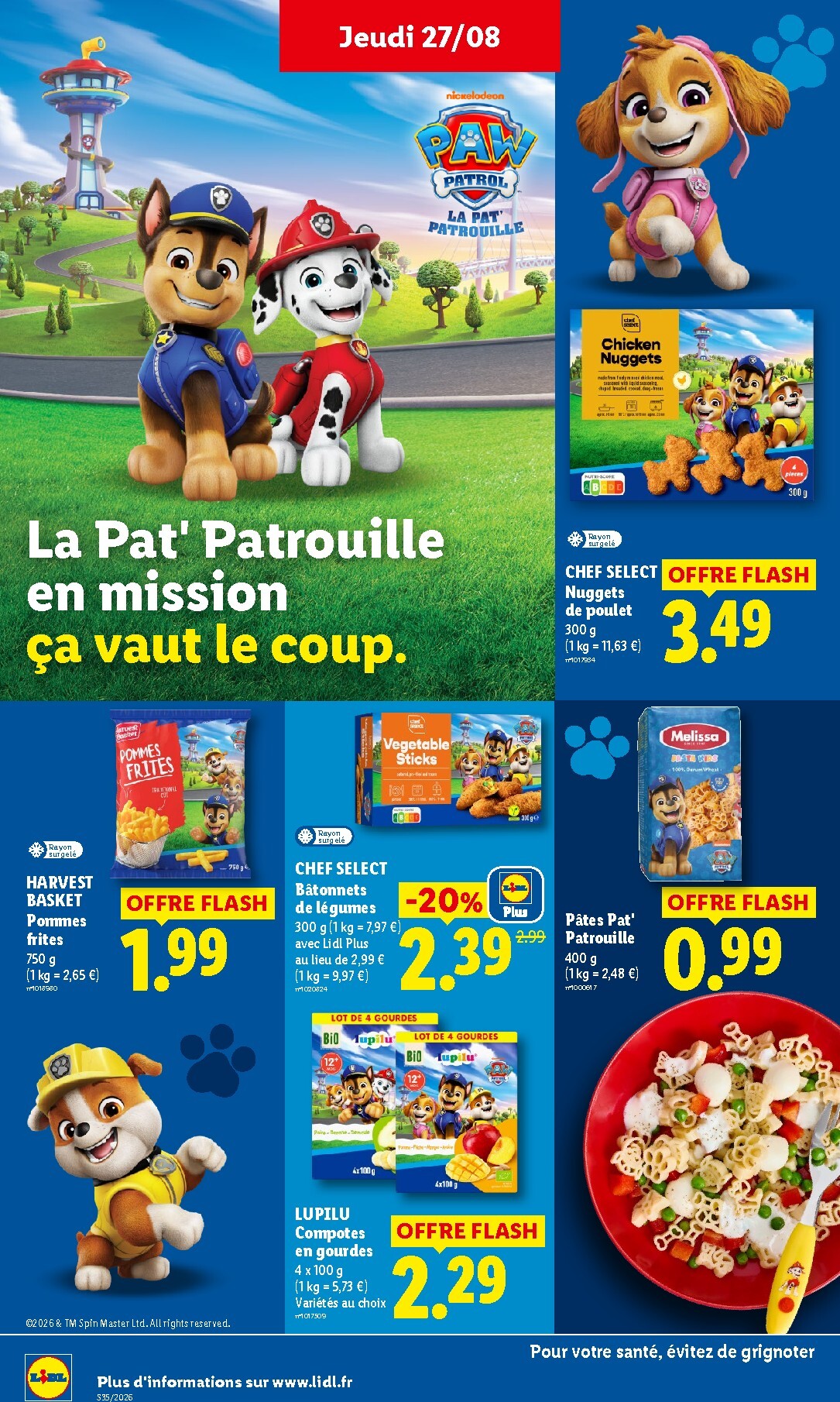 lidl - Flyer Lidl pour la semaine prochaine du de jeudi 27/08/2026 au du mercredi 02/09/2026 - page: 20