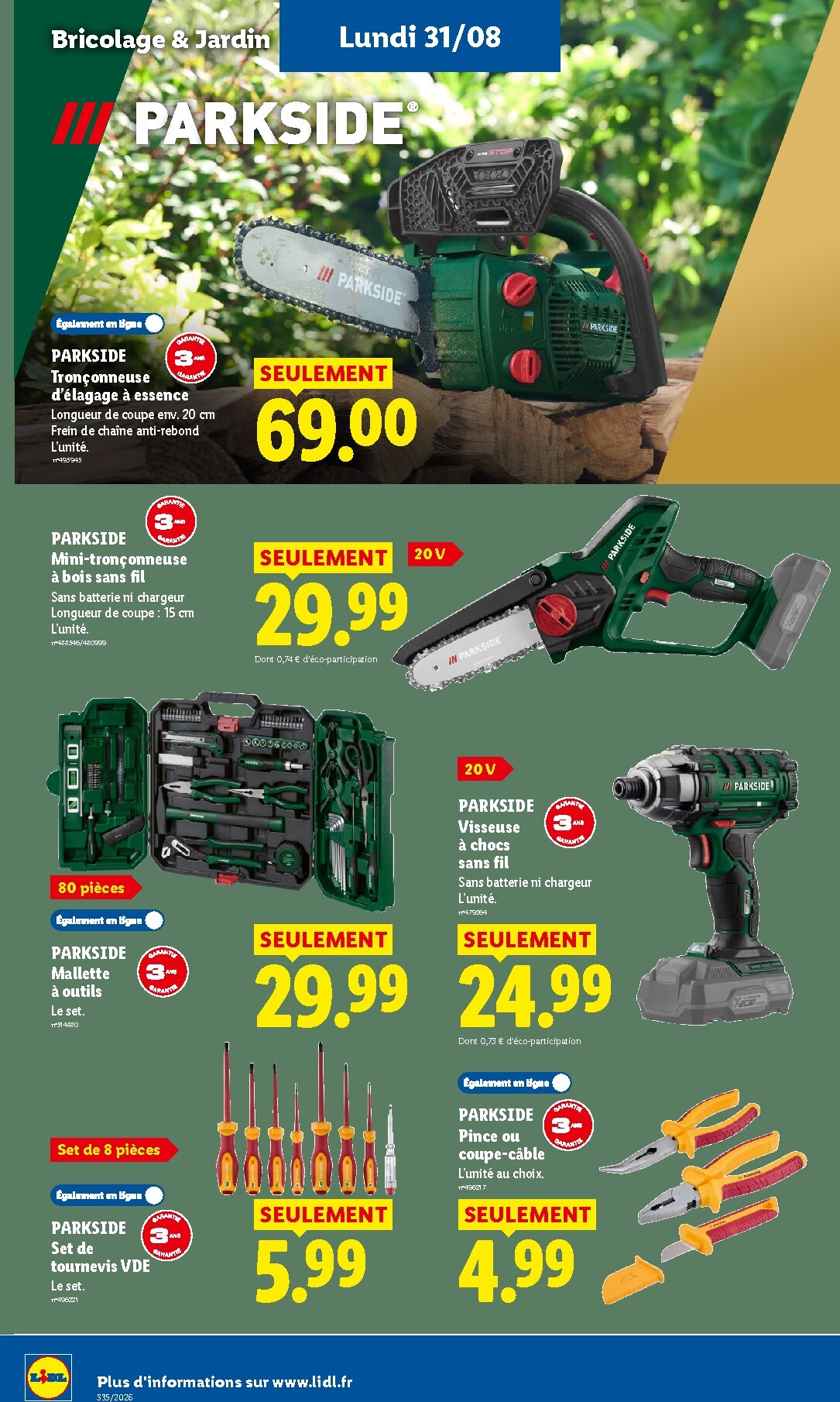 lidl - Flyer Lidl pour la semaine prochaine du de jeudi 27/08/2026 au du mercredi 02/09/2026 - page: 52