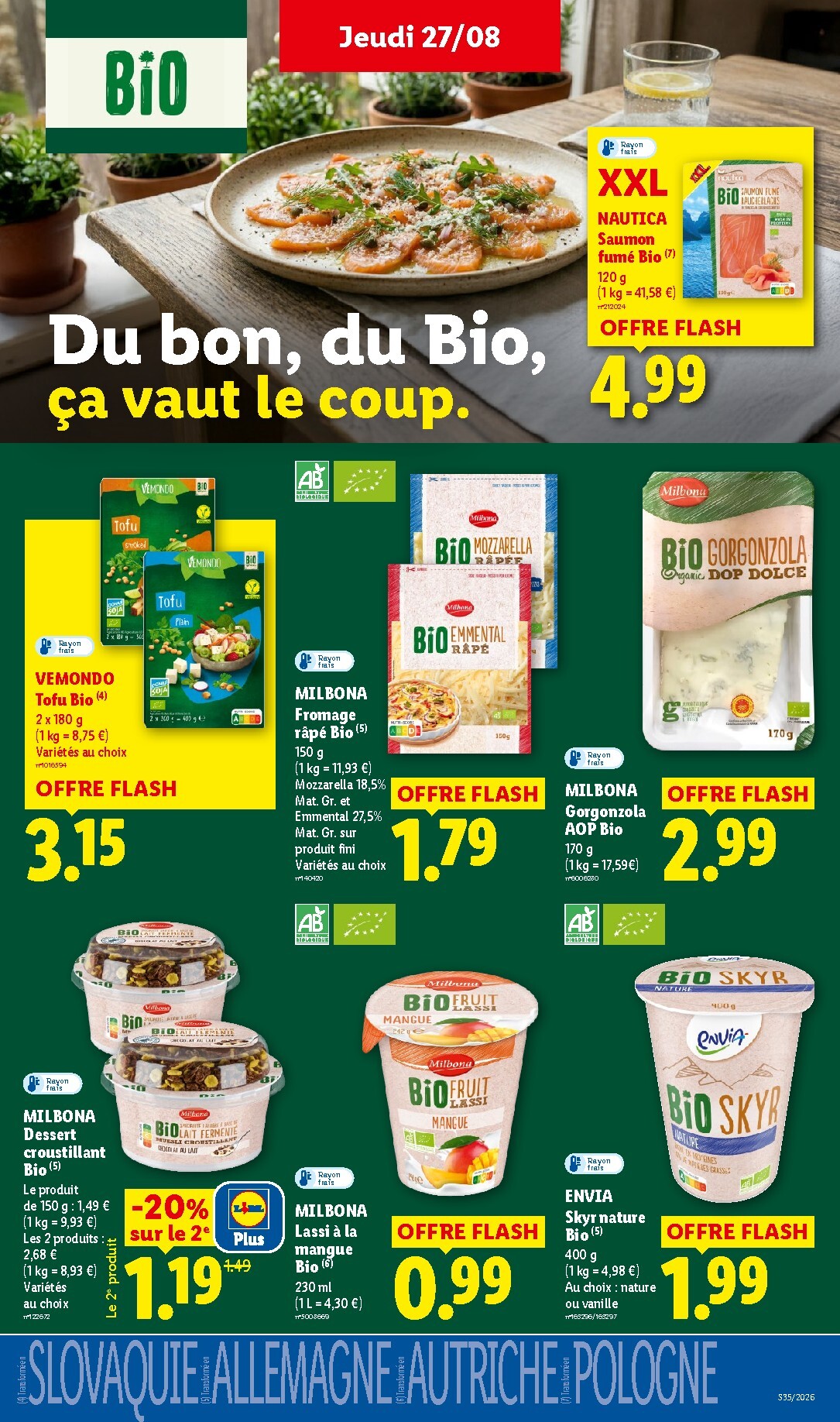 lidl - Flyer Lidl pour la semaine prochaine du de jeudi 27/08/2026 au du mercredi 02/09/2026 - page: 23