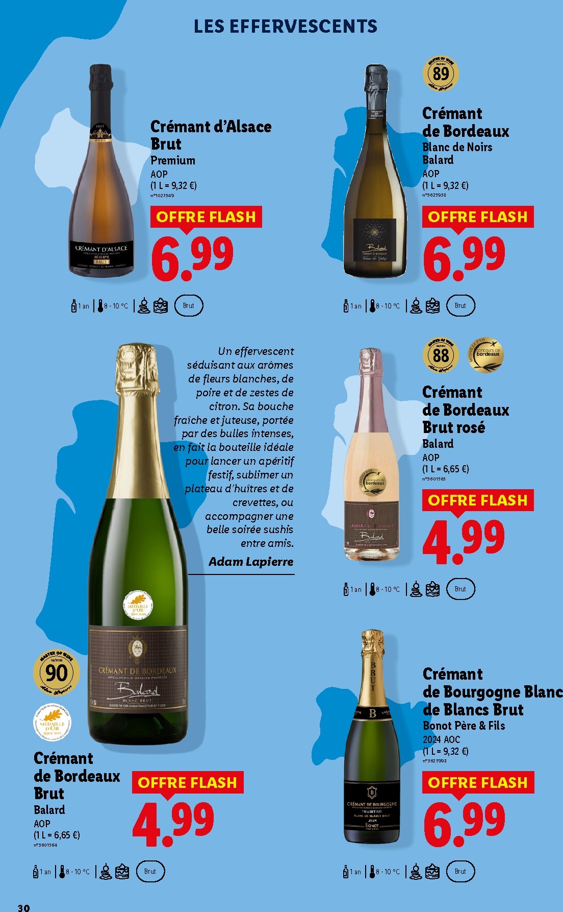 lidl - Flyer Lidl - Foire aux Vins pour la semaine prochaine du de jeudi 03/09/2026 au de jeudi 10/09/2026 - page: 30