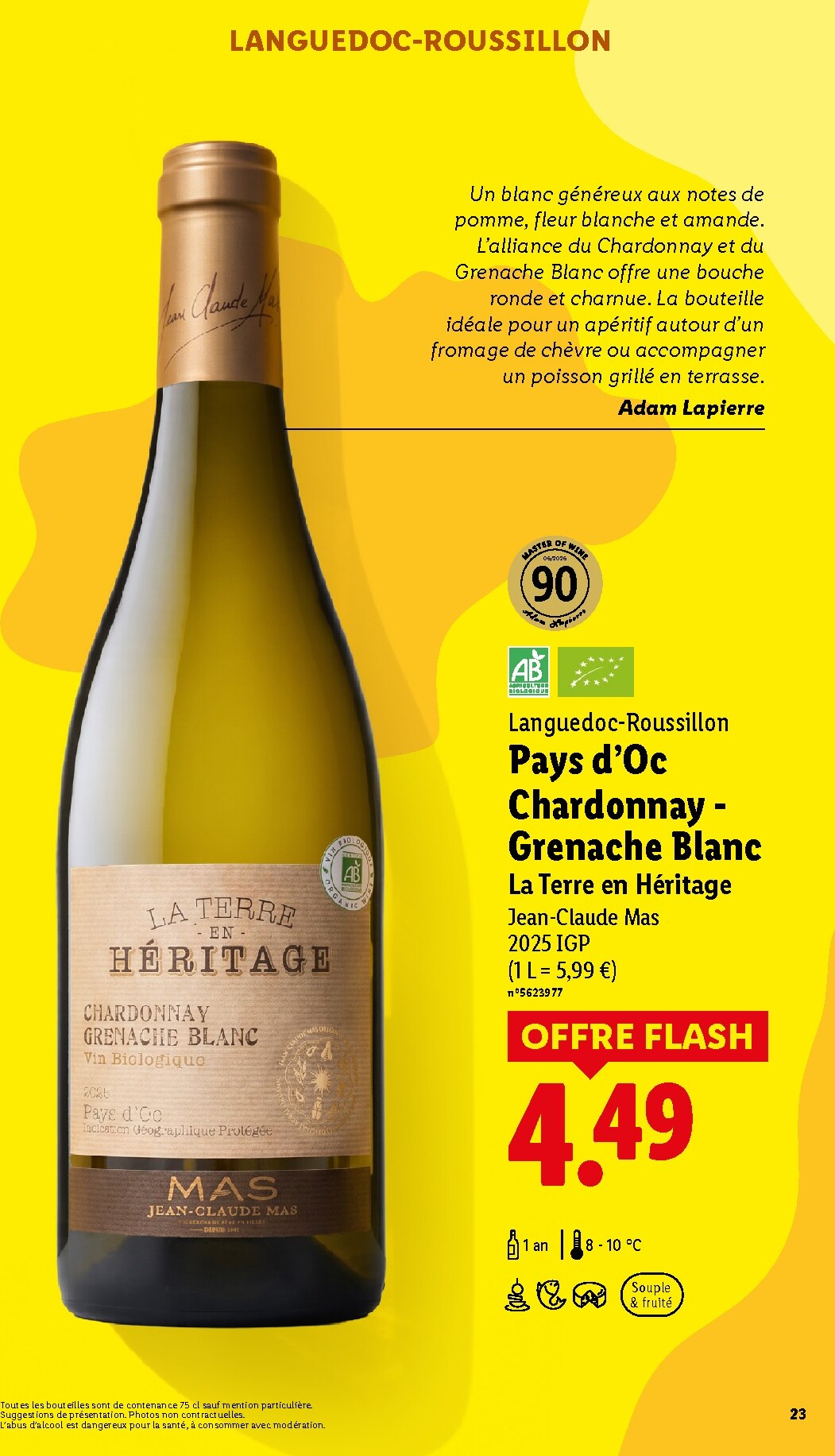 lidl - Flyer Lidl - Foire aux Vins pour la semaine prochaine du de jeudi 03/09/2026 au de jeudi 10/09/2026 - page: 23