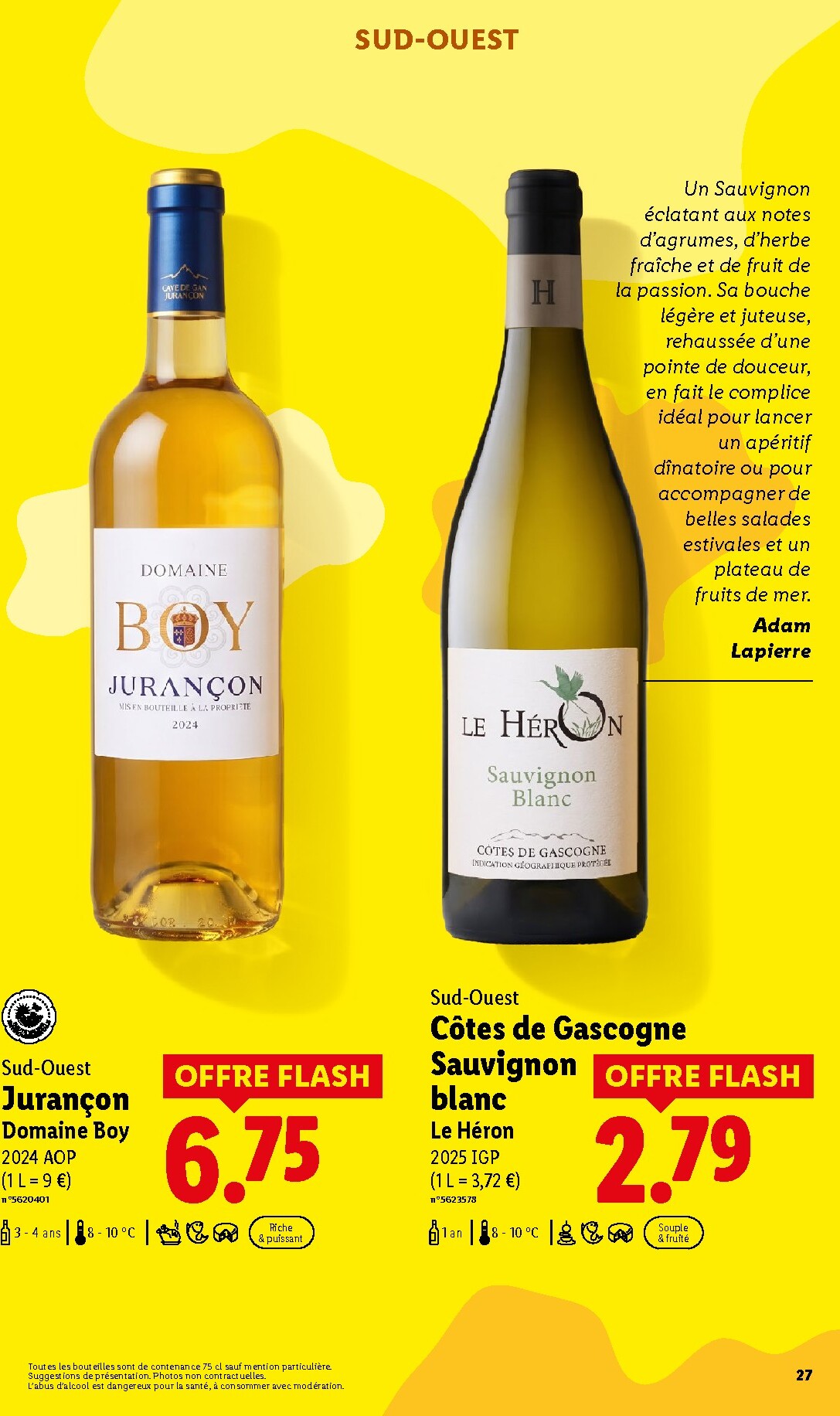 lidl - Flyer Lidl - Foire aux Vins pour la semaine prochaine du de jeudi 03/09/2026 au de jeudi 10/09/2026 - page: 27