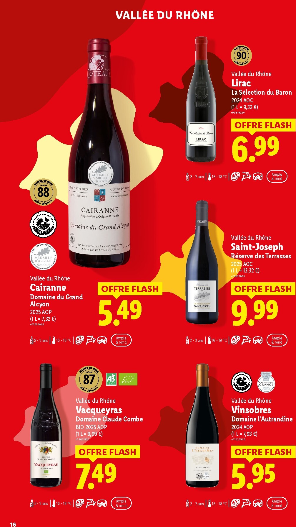 lidl - Flyer Lidl - Foire aux Vins pour la semaine prochaine du de jeudi 03/09/2026 au de jeudi 10/09/2026 - page: 16