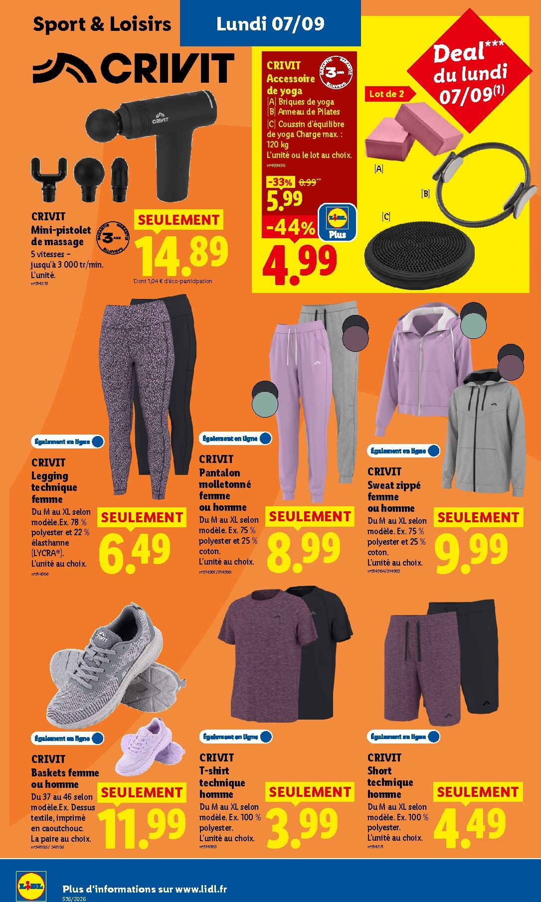lidl - Flyer Lidl pour la semaine prochaine du de jeudi 03/09/2026 au du mercredi 09/09/2026 - page: 56
