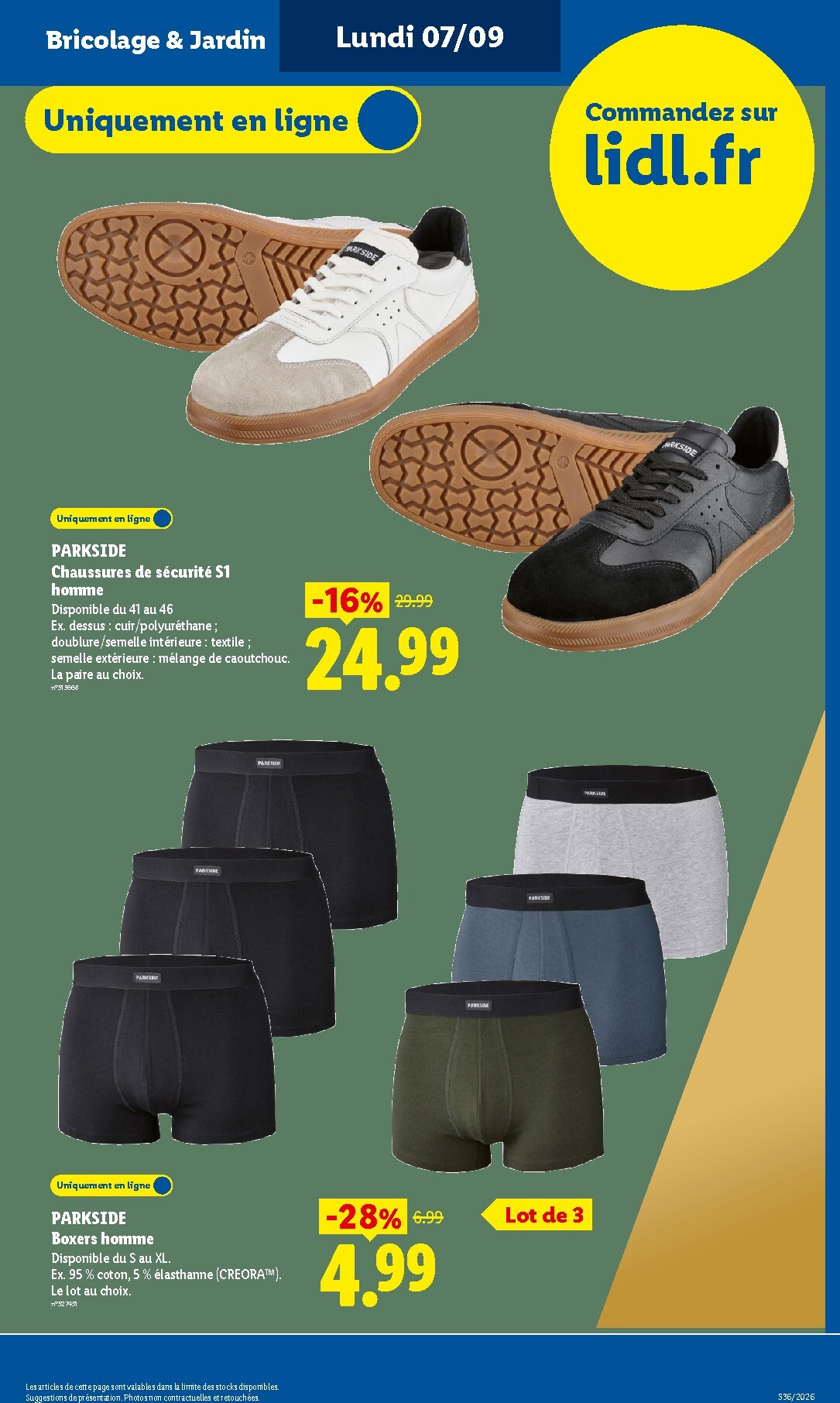 lidl - Flyer Lidl pour la semaine prochaine du de jeudi 03/09/2026 au du mercredi 09/09/2026 - page: 47