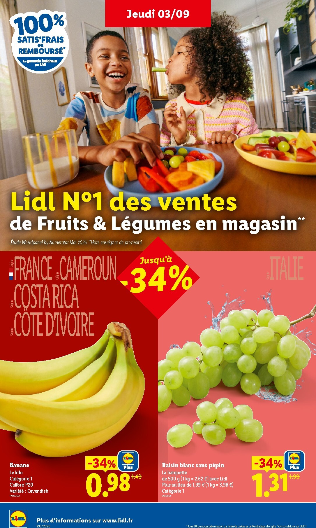 lidl - Flyer Lidl pour la semaine prochaine du de jeudi 03/09/2026 au du mercredi 09/09/2026 - page: 2
