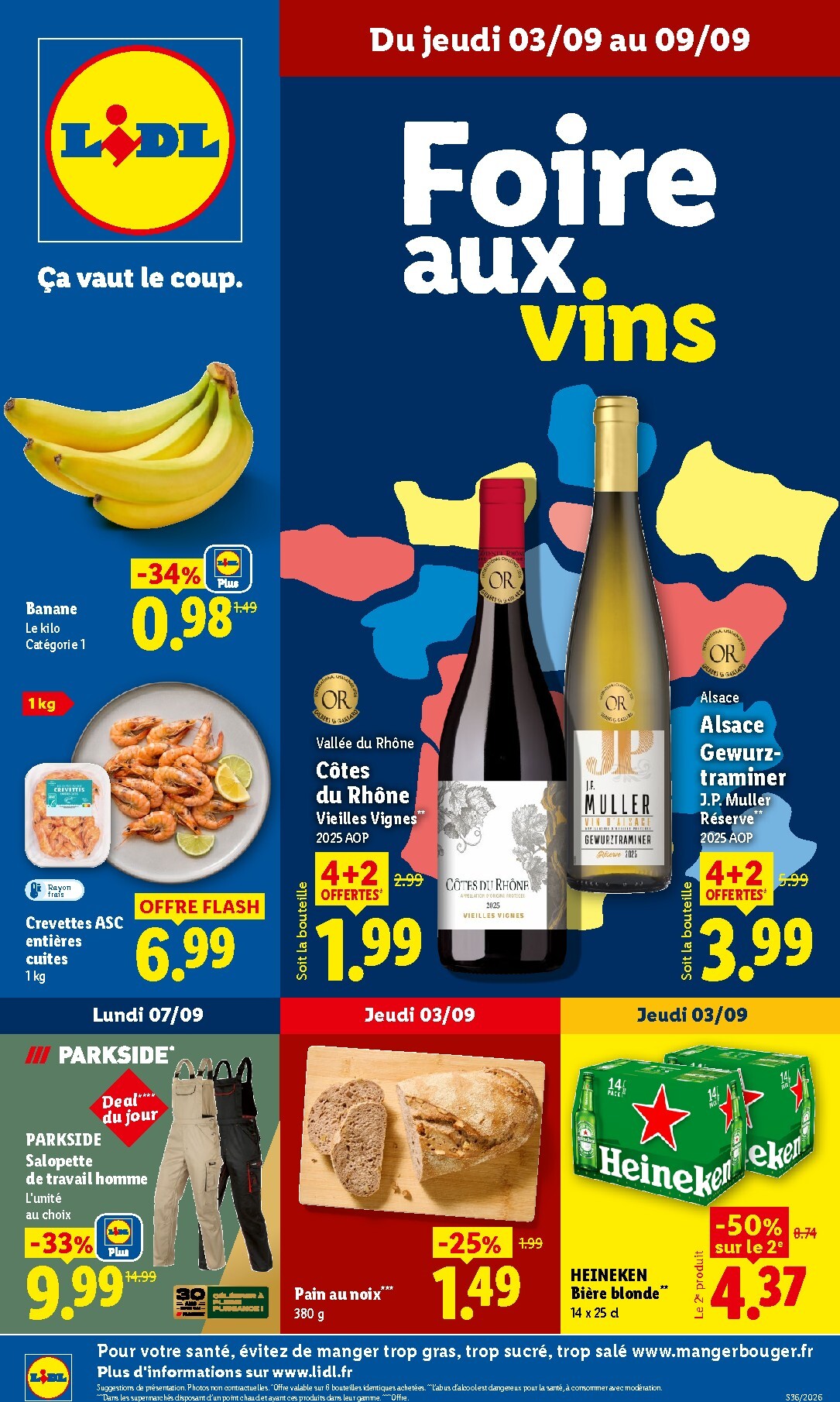 lidl - Flyer Lidl pour la semaine prochaine du de jeudi 03/09/2026 au du mercredi 09/09/2026