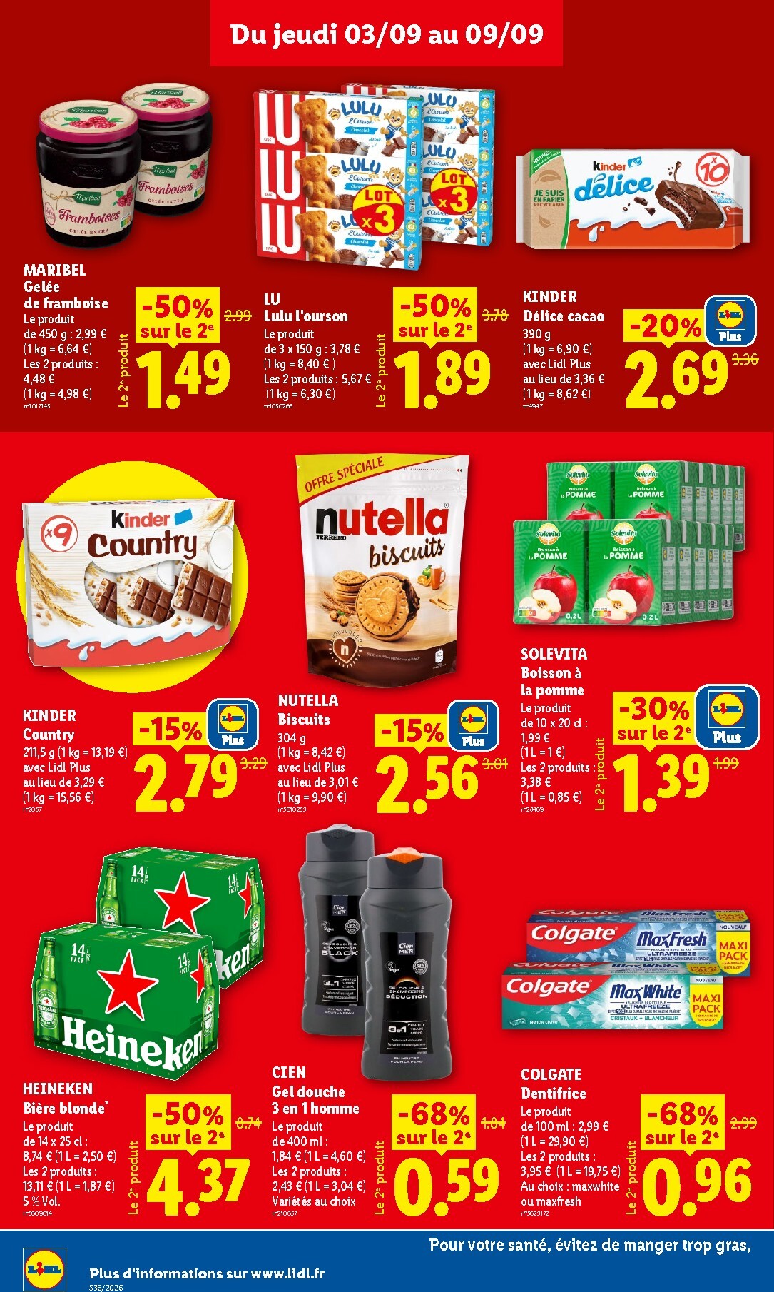 lidl - Flyer Lidl pour la semaine prochaine du de jeudi 03/09/2026 au du mercredi 09/09/2026 - page: 18