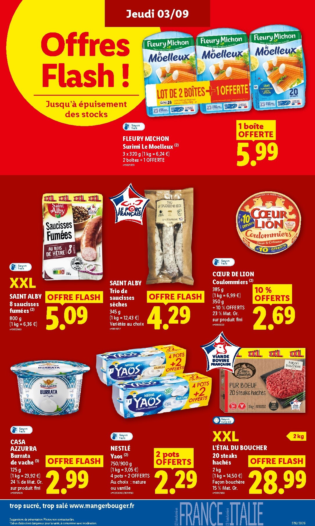 lidl - Flyer Lidl pour la semaine prochaine du de jeudi 03/09/2026 au du mercredi 09/09/2026 - page: 19