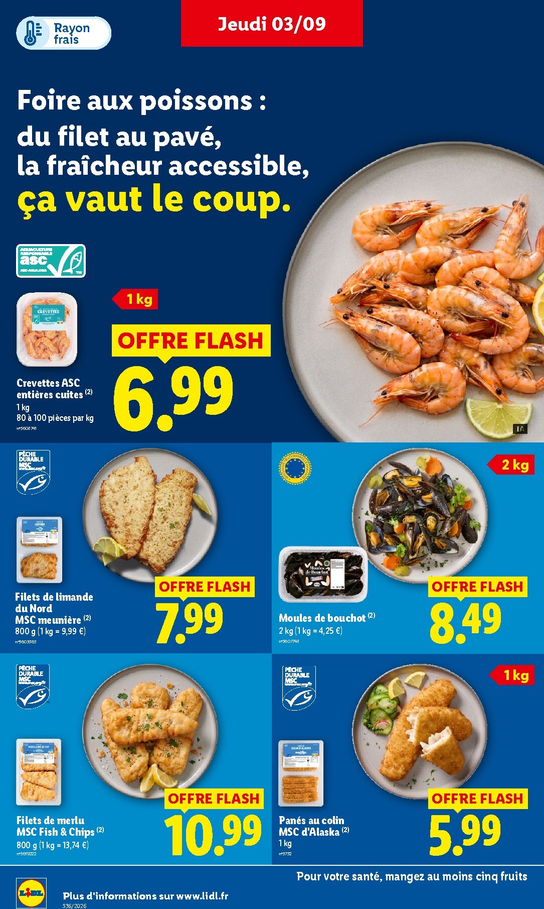 lidl - Flyer Lidl pour la semaine prochaine du de jeudi 03/09/2026 au du mercredi 09/09/2026 - page: 10