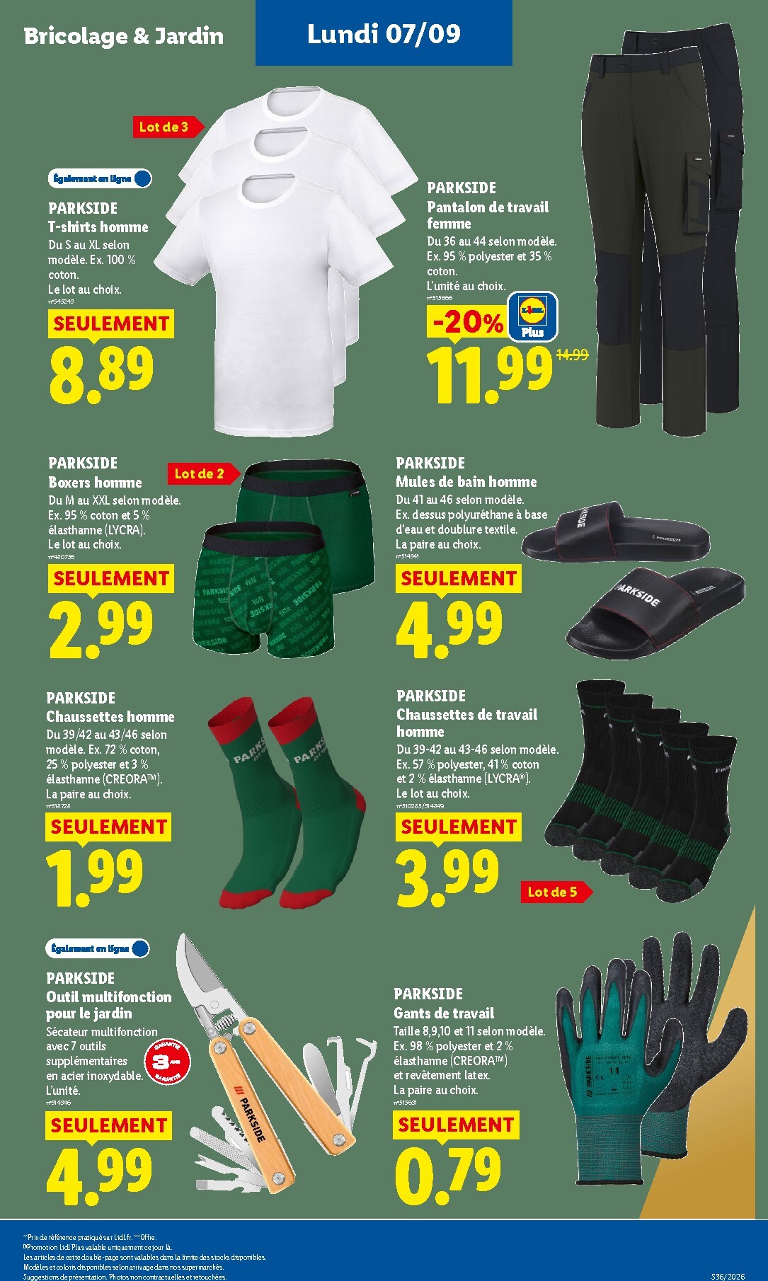 lidl - Flyer Lidl pour la semaine prochaine du de jeudi 03/09/2026 au du mercredi 09/09/2026 - page: 55