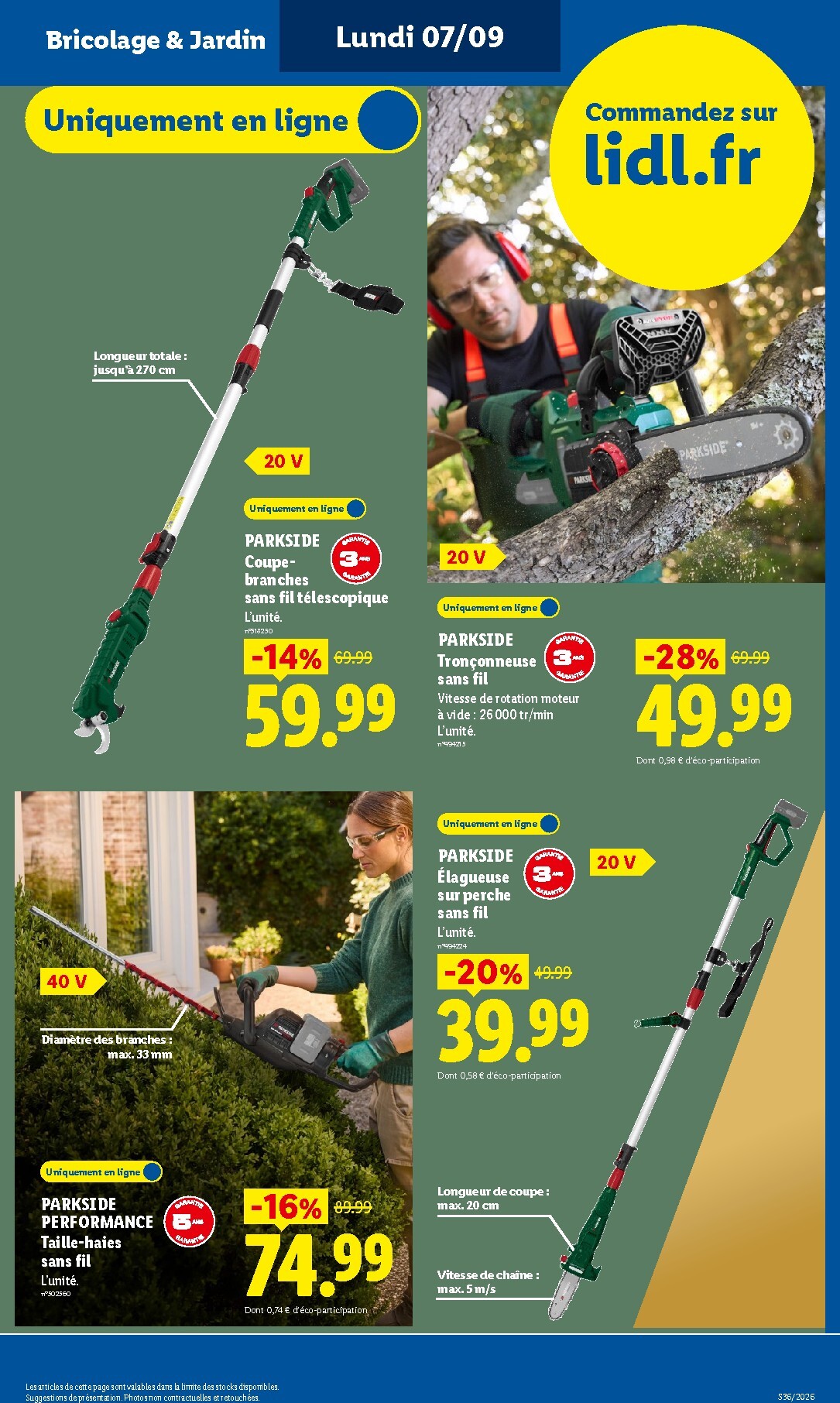 lidl - Flyer Lidl pour la semaine prochaine du de jeudi 03/09/2026 au du mercredi 09/09/2026 - page: 9