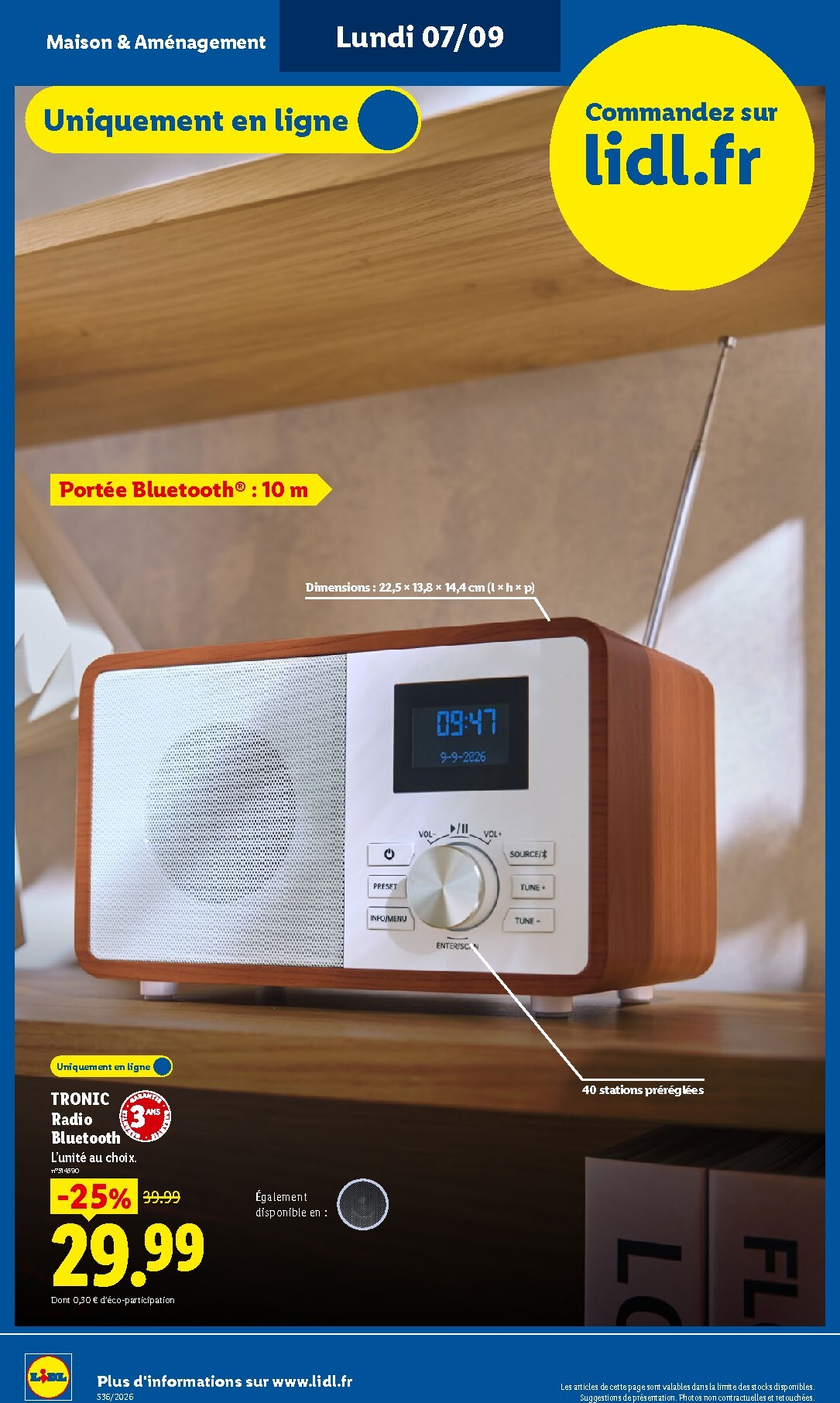 lidl - Flyer Lidl pour la semaine prochaine du de jeudi 03/09/2026 au du mercredi 09/09/2026 - page: 50